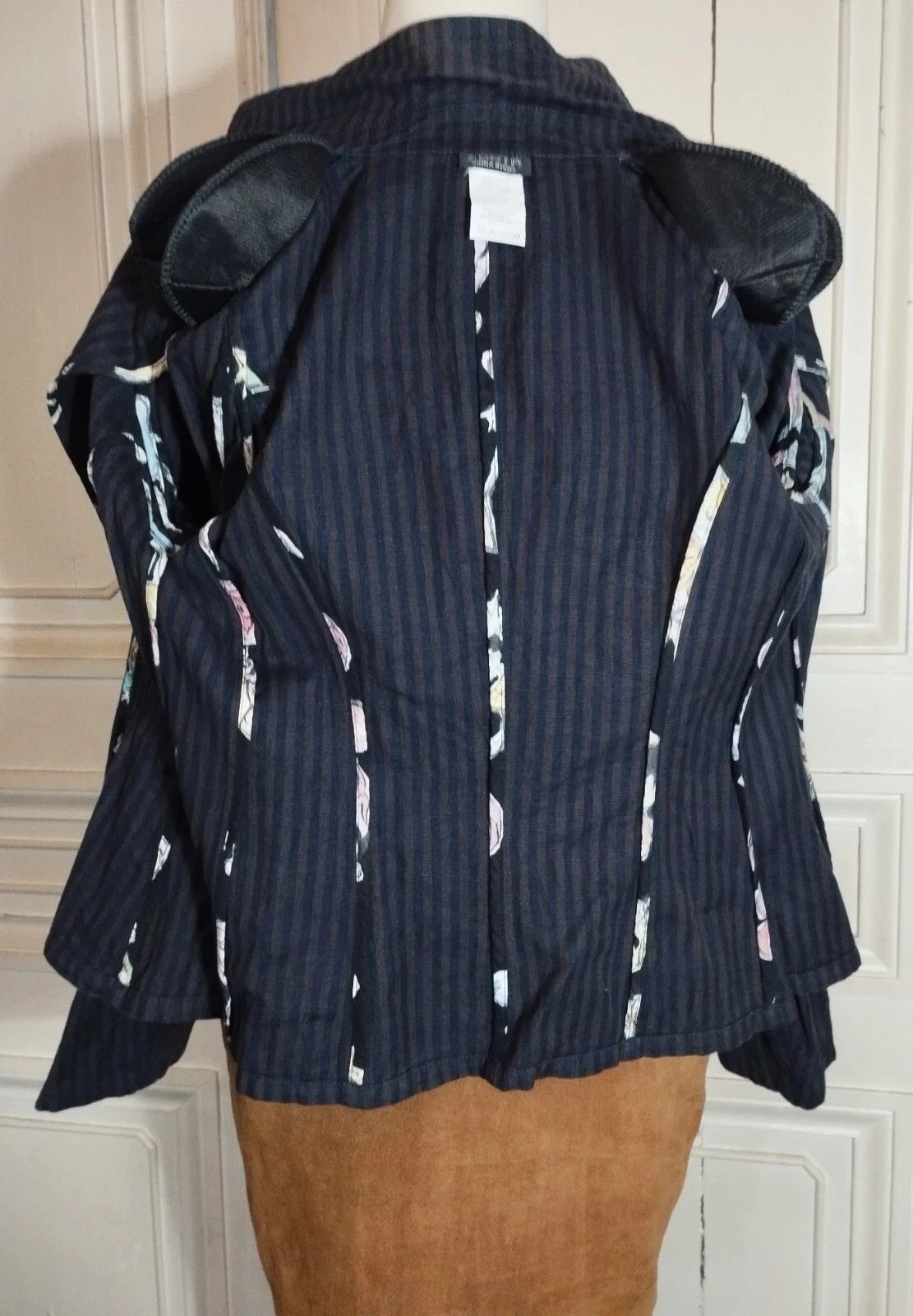 Sonia Rykiel Sonia Rykiel Veste Basque Coton et Lin T M/L Size M / US 6-8 / IT 42-44 - 8 Thumbnail