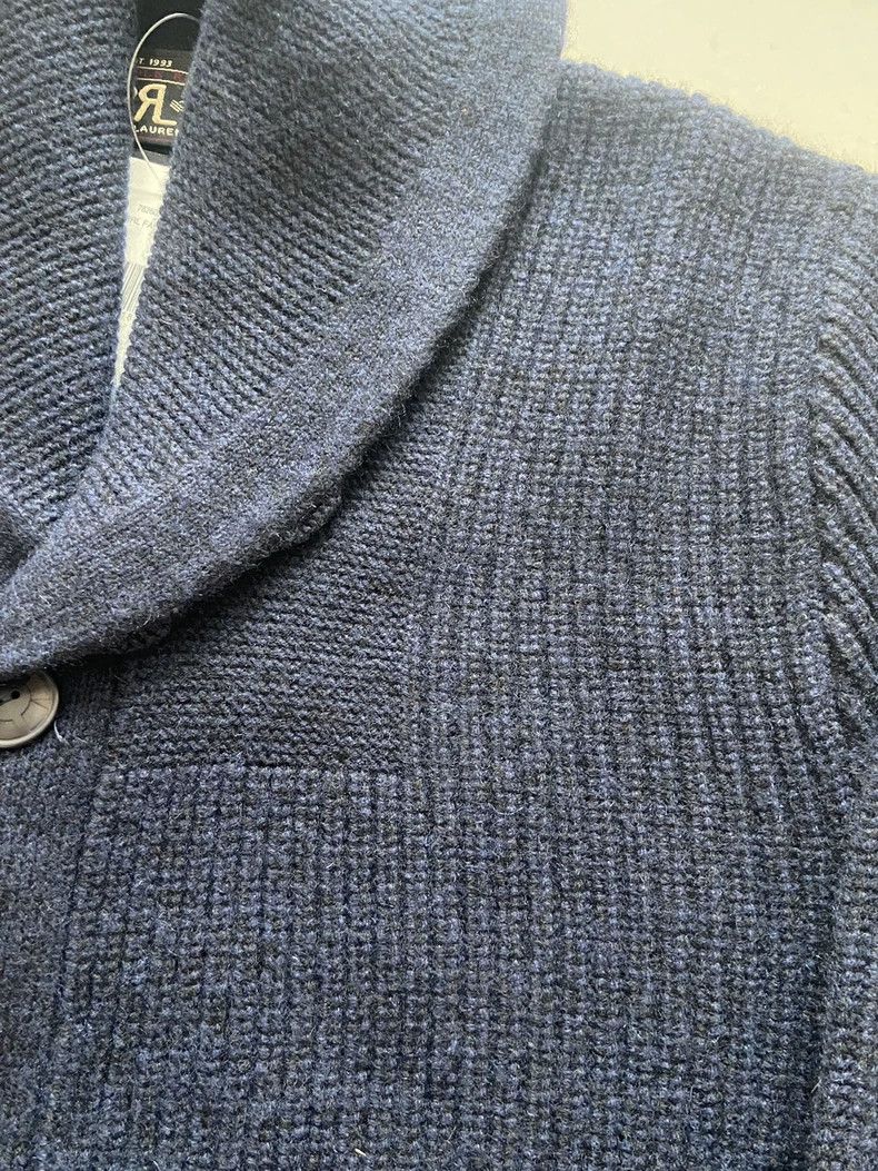 RRL Ralph Lauren RRL Ralph Lauren Vintage green fruit collar 100% cashmere Size US M / EU 48-50 / 2 - 5 Thumbnail