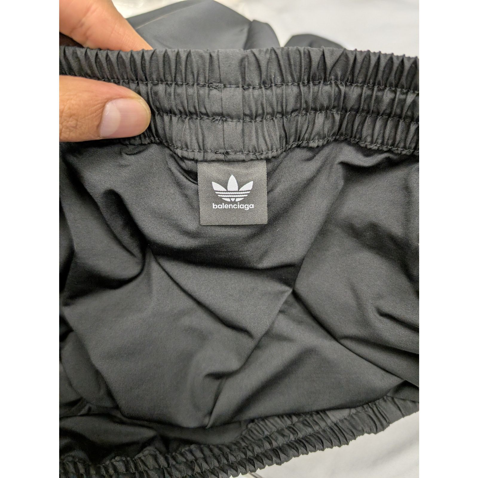 Adidas × Balenciaga o1rshd1 Swim Shorts in Black Size US 34 / EU 50 - 13 Thumbnail
