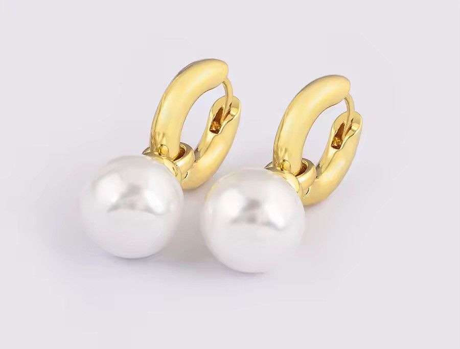 Jewelry Vintage style pearl earrings Size ONE SIZE - 7 Thumbnail