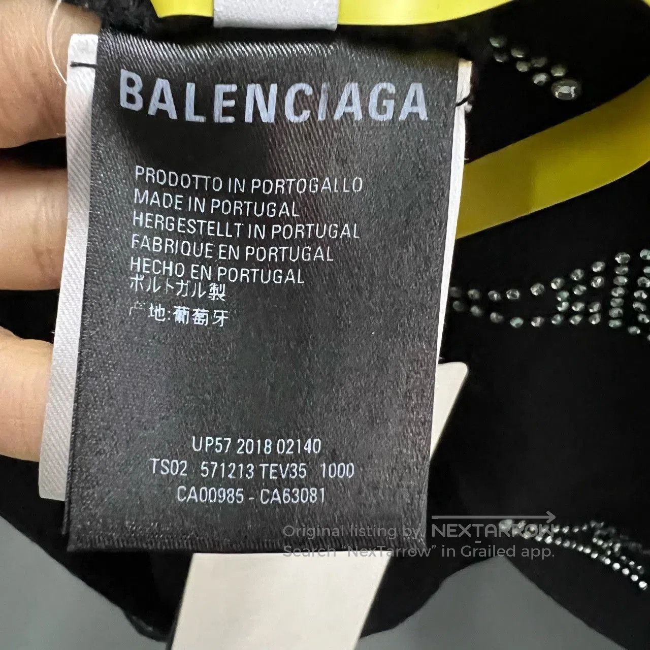 Balenciaga balenciaga eiffel tower graphic t-shirt. Size US L / EU 52-54 / 3 - 4 Thumbnail