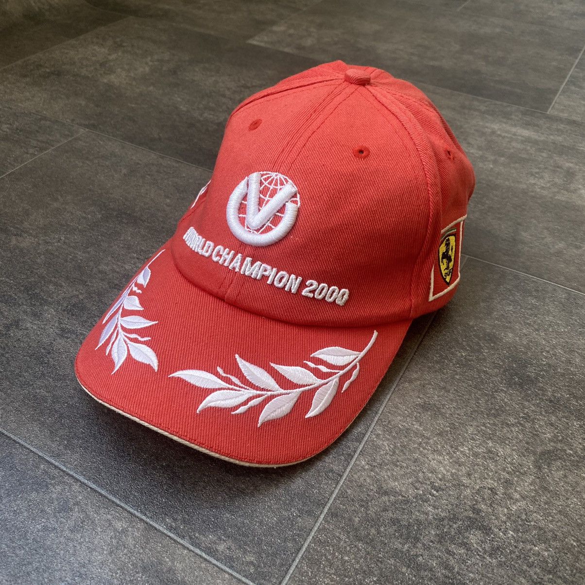 Vintage Ferrari Michael Schumacher F1 Cap 90s