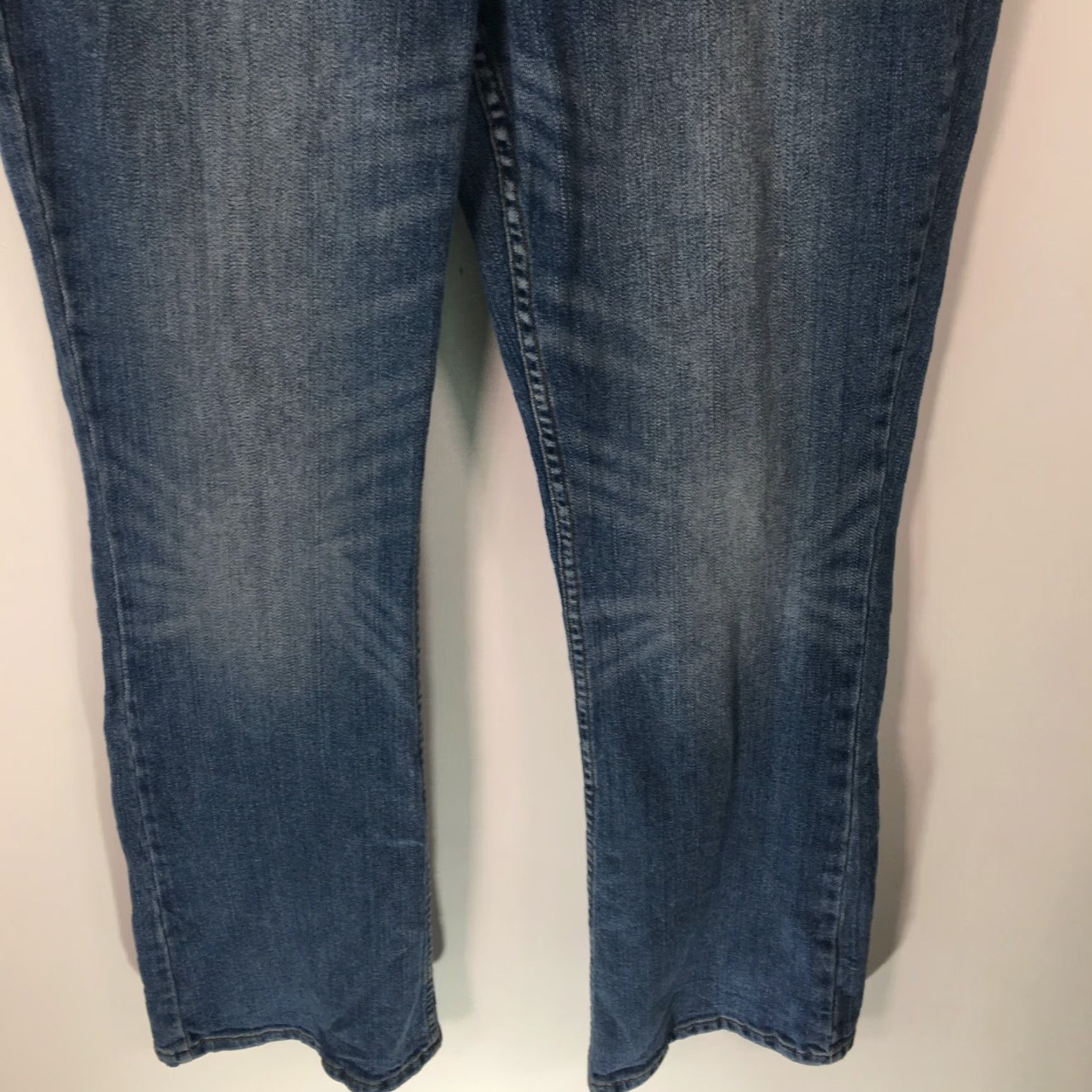 Vintage American Rag Cie Denim Jeans Womens 13S Blue 36X29 Bootcut Stretch Curvy Fit Size 34" / US 12 / IT 48 - 5 Thumbnail