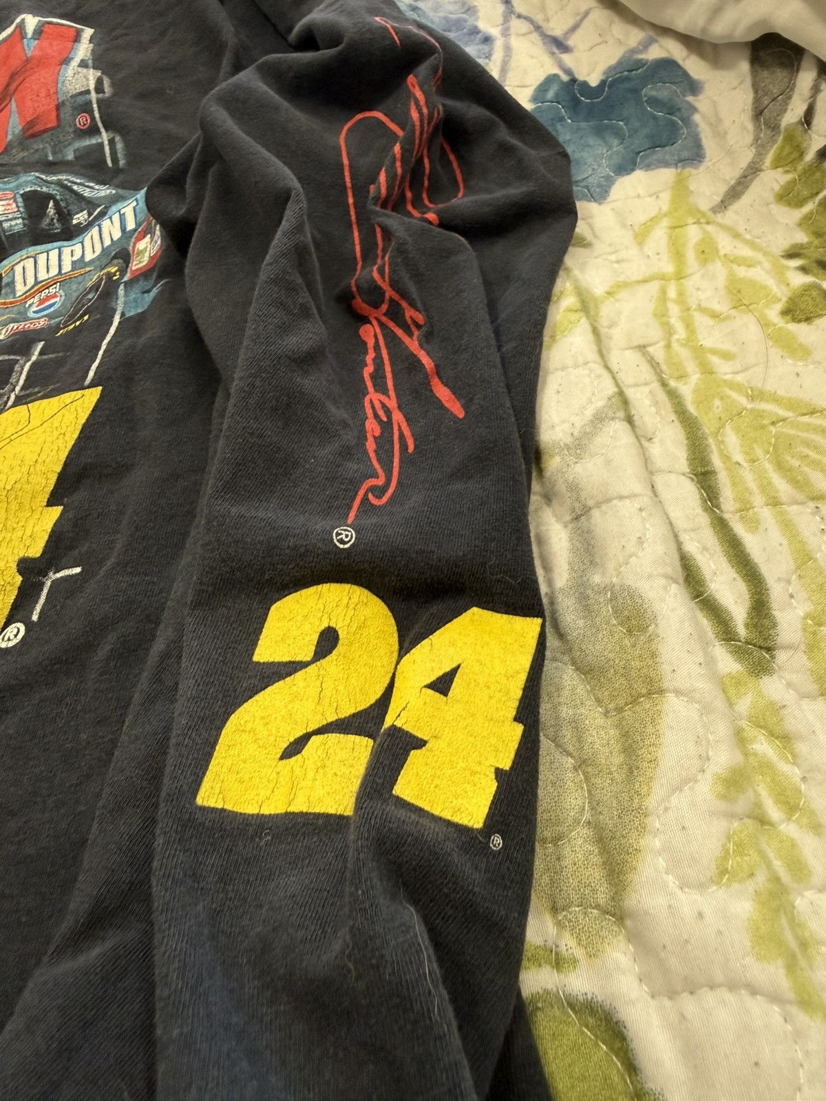 NASCAR 2001 Jeff Gordon Nascar long sleeve tee by Competitors View Size US XL / EU 56 / 4 - 4 Thumbnail