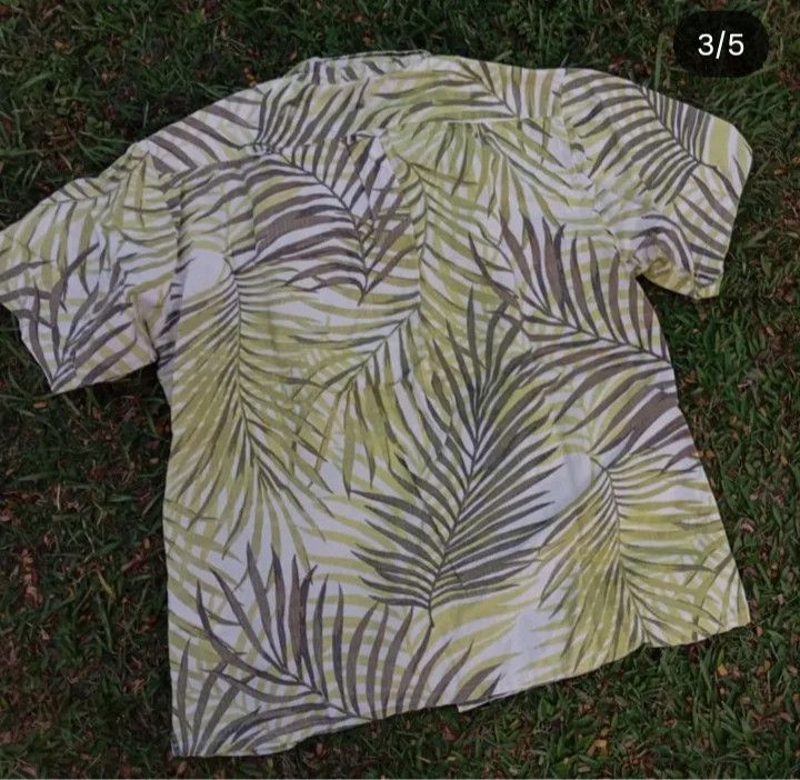 Columbia Columbia 🏕️ Hawaii Floral Shirt Outdoor 🏝️🌿 Size US M / EU 48-50 / 2 - 3 Thumbnail