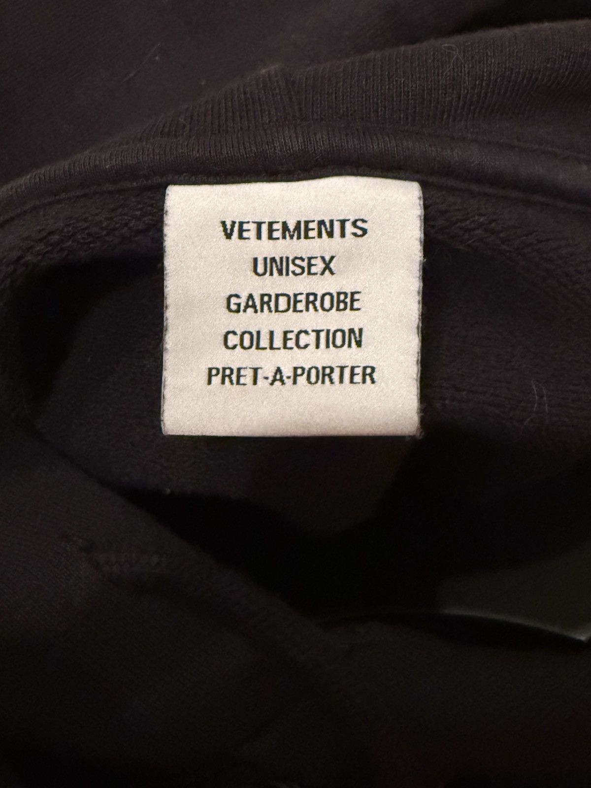 Vetements Vetements Vital Existence Hoodie Size US XS / EU 42 / 0 - 5 Thumbnail