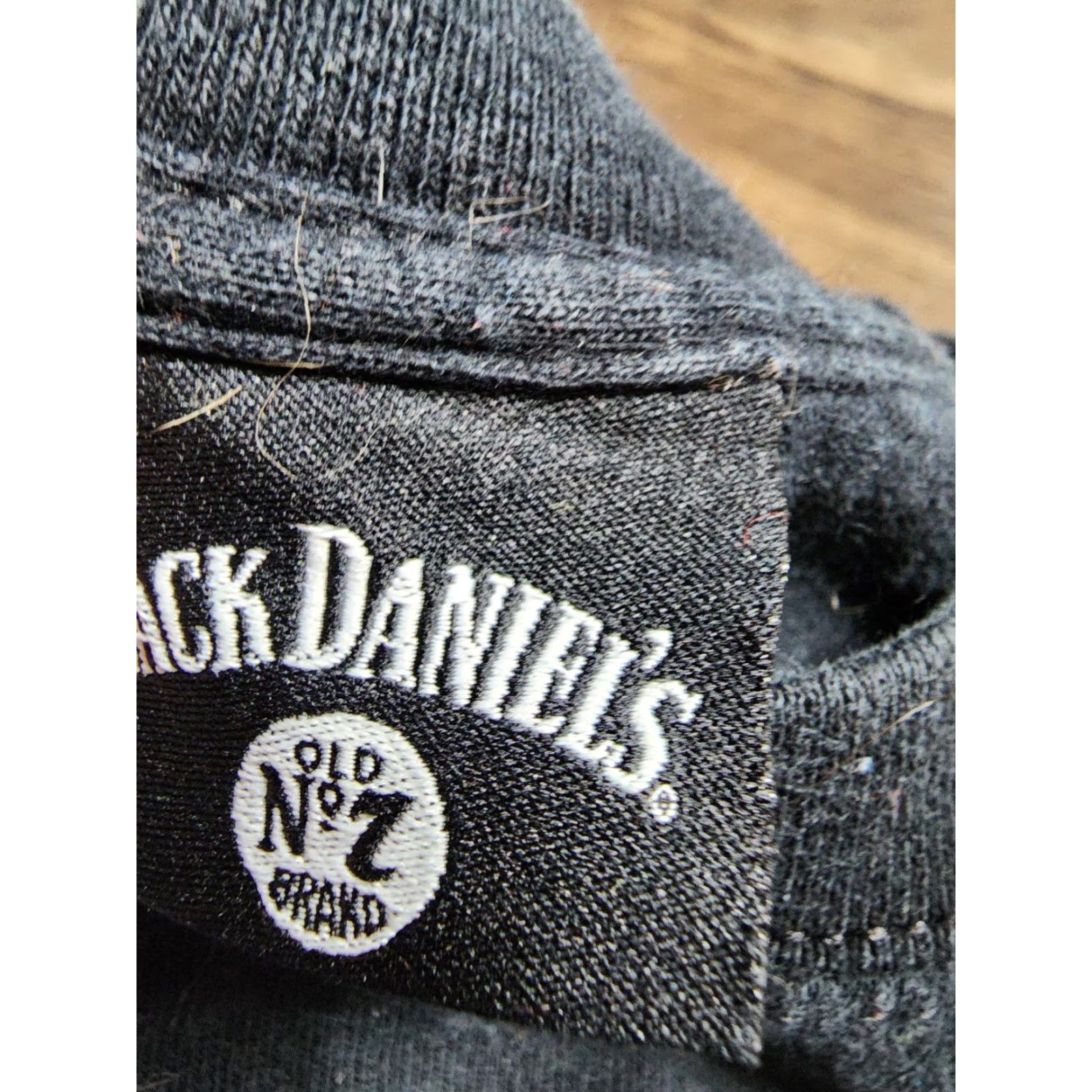 Etro Jack Daniels T-Shirt Mens XL Black Big Print Crew Neck Short Sleeve Cotton USA Alcohol Size US XL / EU 56 / 4 - 5 Thumbnail