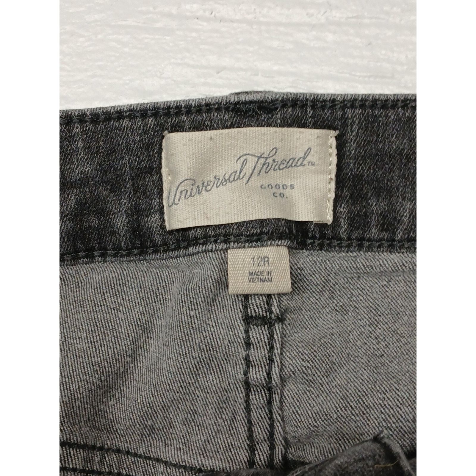 Other Universal Thread Goods (12R) High Rise Skinny Straight Jeans Size 34" / US 12 / IT 48 - 4 Thumbnail