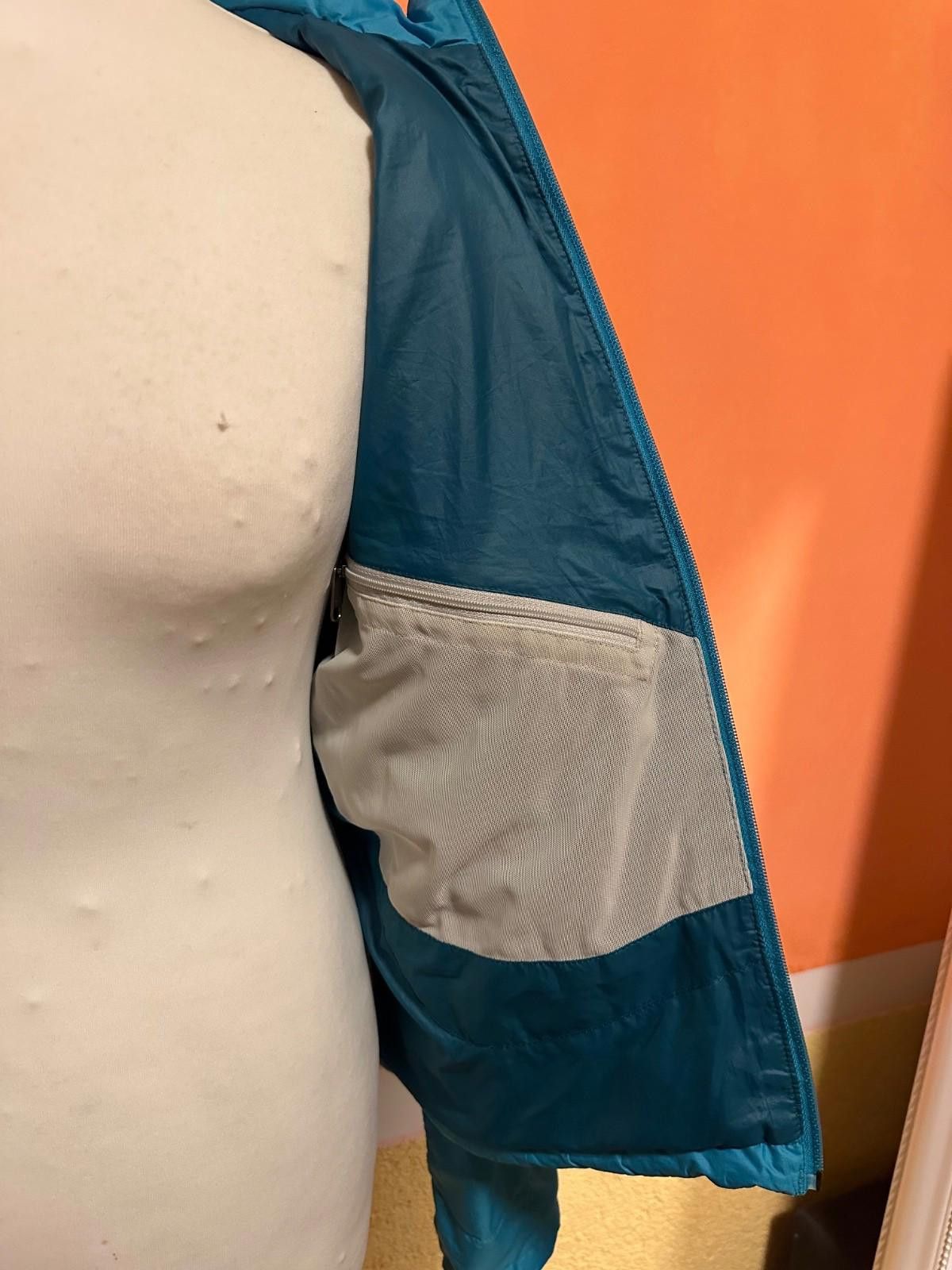 Patagonia Womens PATAGONIA Blue Goose Down Puffy Jacket Sz XS Size XS / US 0-2 / IT 36-38 - 7 Thumbnail
