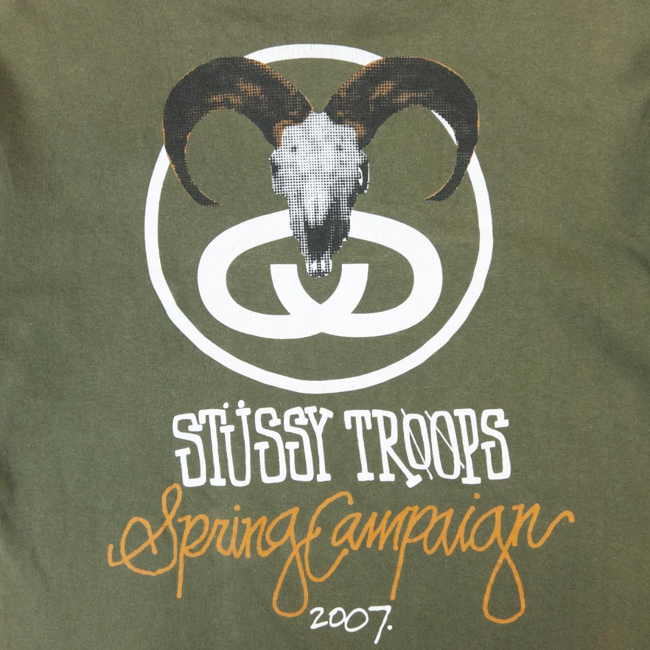 Stussy Vintage Stussy Troops Summer Campaign Graphic T Shirt Size M Size US M / EU 48-50 / 2 - 4 Thumbnail