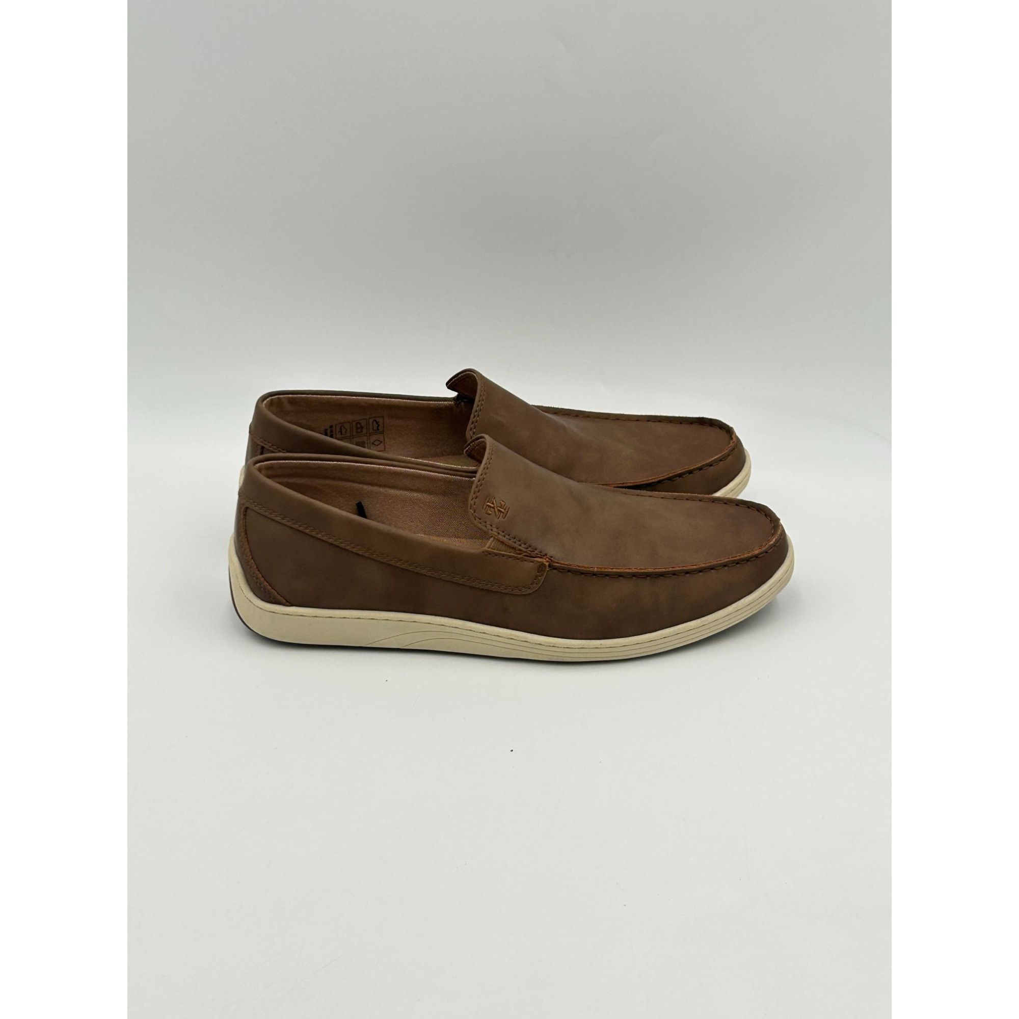 Izod IZOD Seapoint Slip On Loafers Men’s 10.5 Tan Casual Comfort Size US 10.5 / EU 43-44 - 1 Thumbnail
