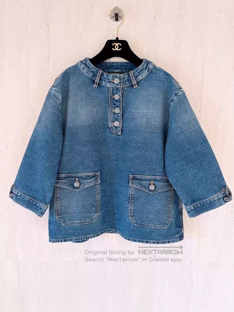 Chanel Chanel 24S spring and summer glazed button three-quarter s Size XXS / US 00 / IT 34 - 1 Thumbnail