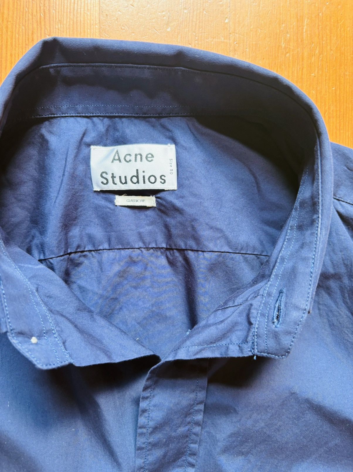 Acne Studios Acne Studios Classic Fit Shirt Size US M / EU 48-50 / 2 - 3 Thumbnail