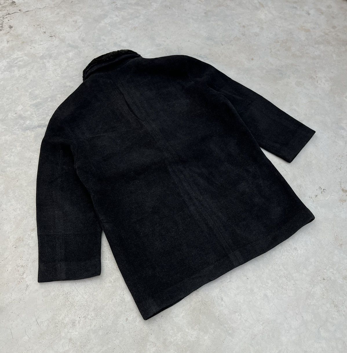 Yves Saint Laurent YVES SAINT LAURENT HEAVY WOOLLEN COAT Size US M / EU 48-50 / 2 - 10 Thumbnail