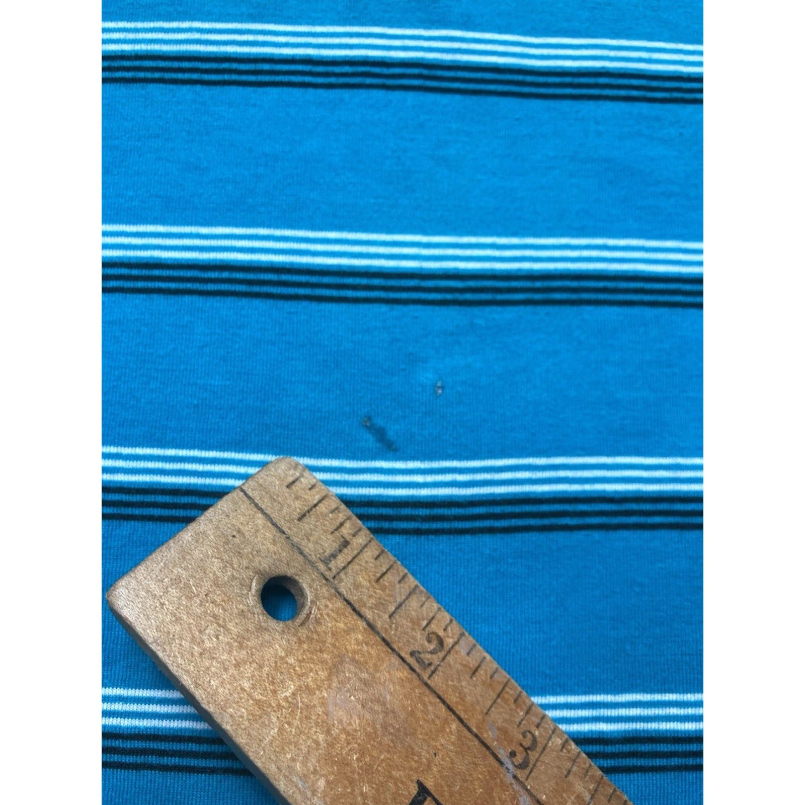 Vintage VINTAGE 80s Striped Pocket T-Shirt Blue Short Sleeve Large Men Size US L / EU 52-54 / 3 - 2 Thumbnail