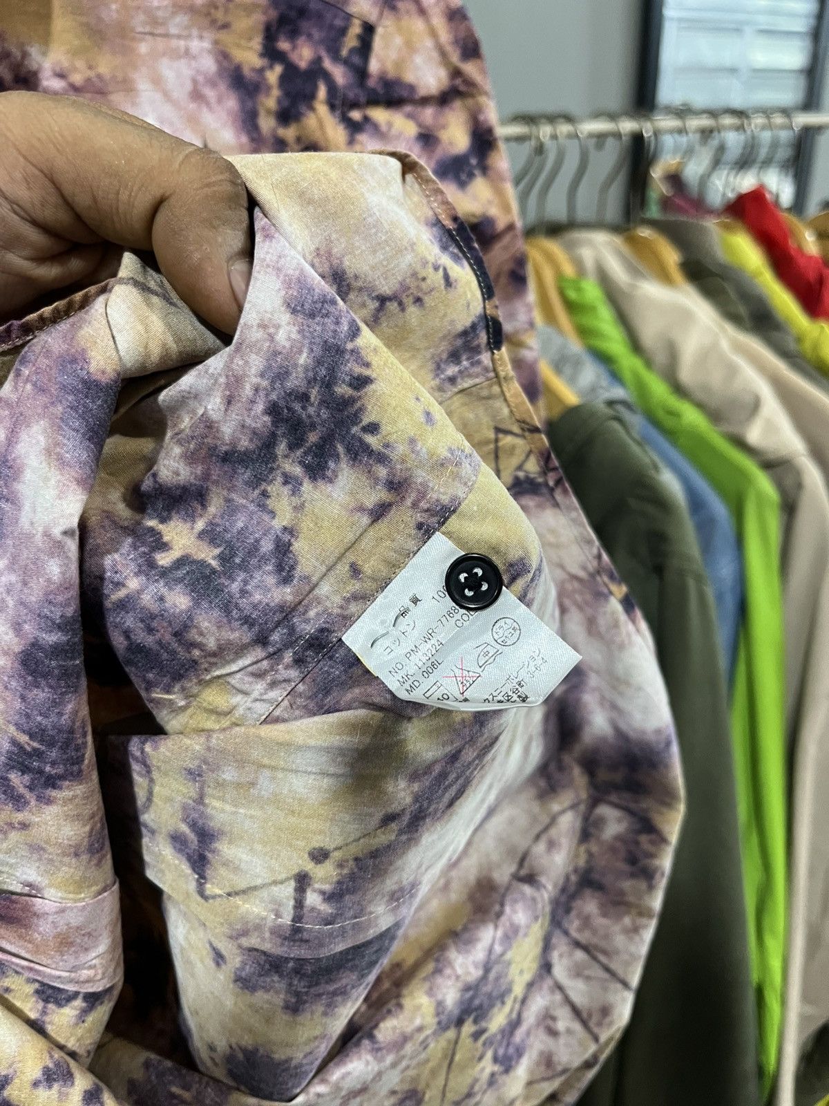 Paul Smith Rare Paul smith tie dye button shirt /hermes/dior/versace Size US M / EU 48-50 / 2 - 9 Thumbnail