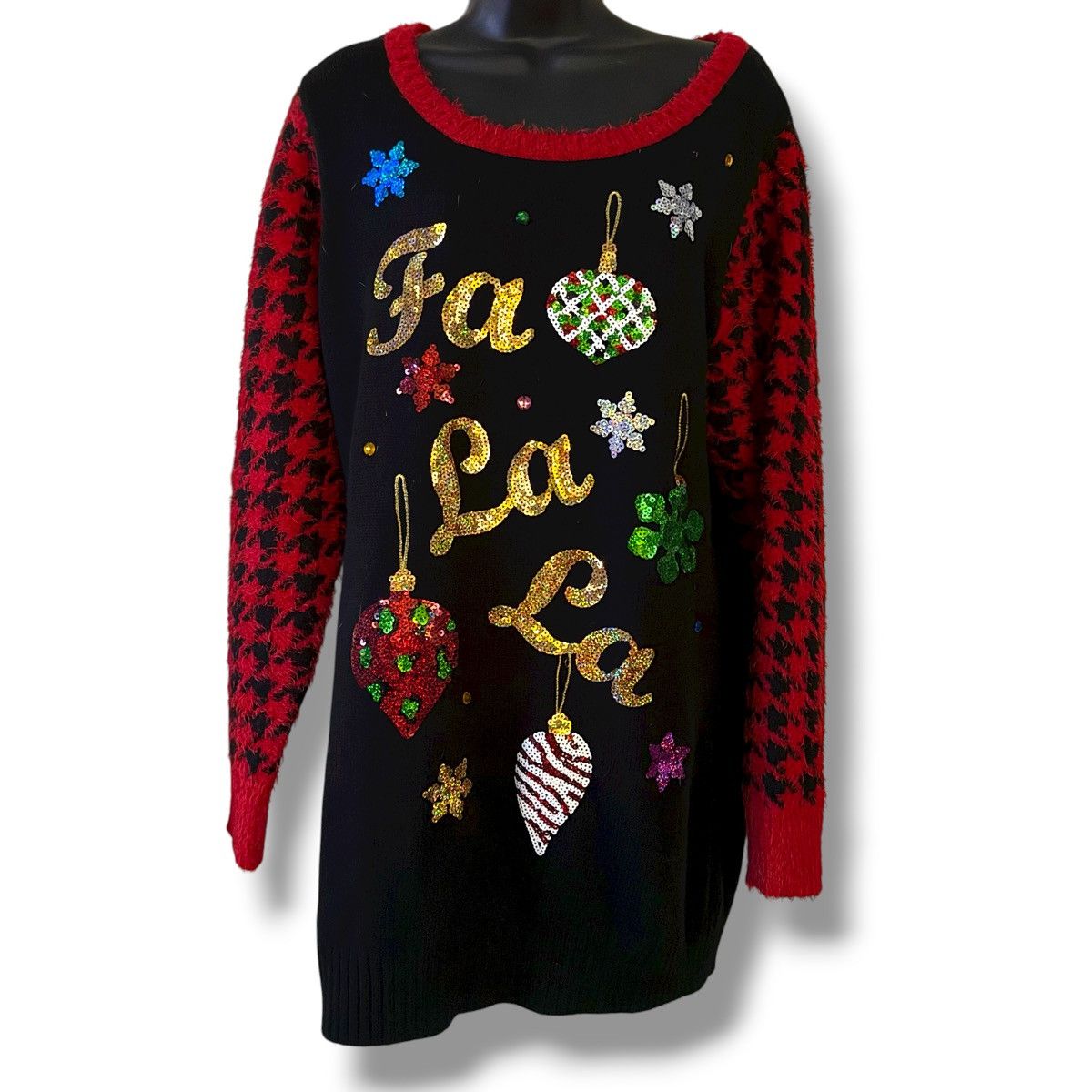 Other United States Sweaters sequined Ugly Christmas sweater Size XL / US 12-14 / IT 48-50 - 2 Thumbnail