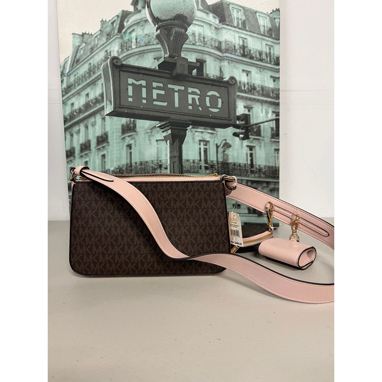 Michael Kors Michael Kors 35S1GTVC3B Jet Set Travel Small Shoulder Bag Size ONE SIZE - 2 Thumbnail