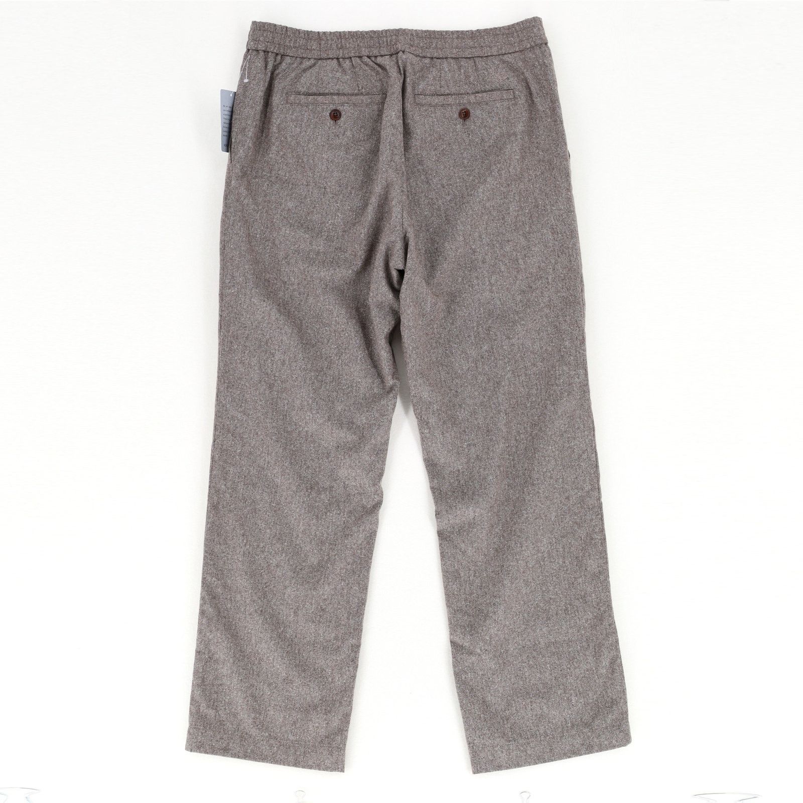 Ted Baker Ted Baker Men's Tan Wool Shuttle Leyden Fit Trousers 36R Size US 36 / EU 52 - 7 Thumbnail