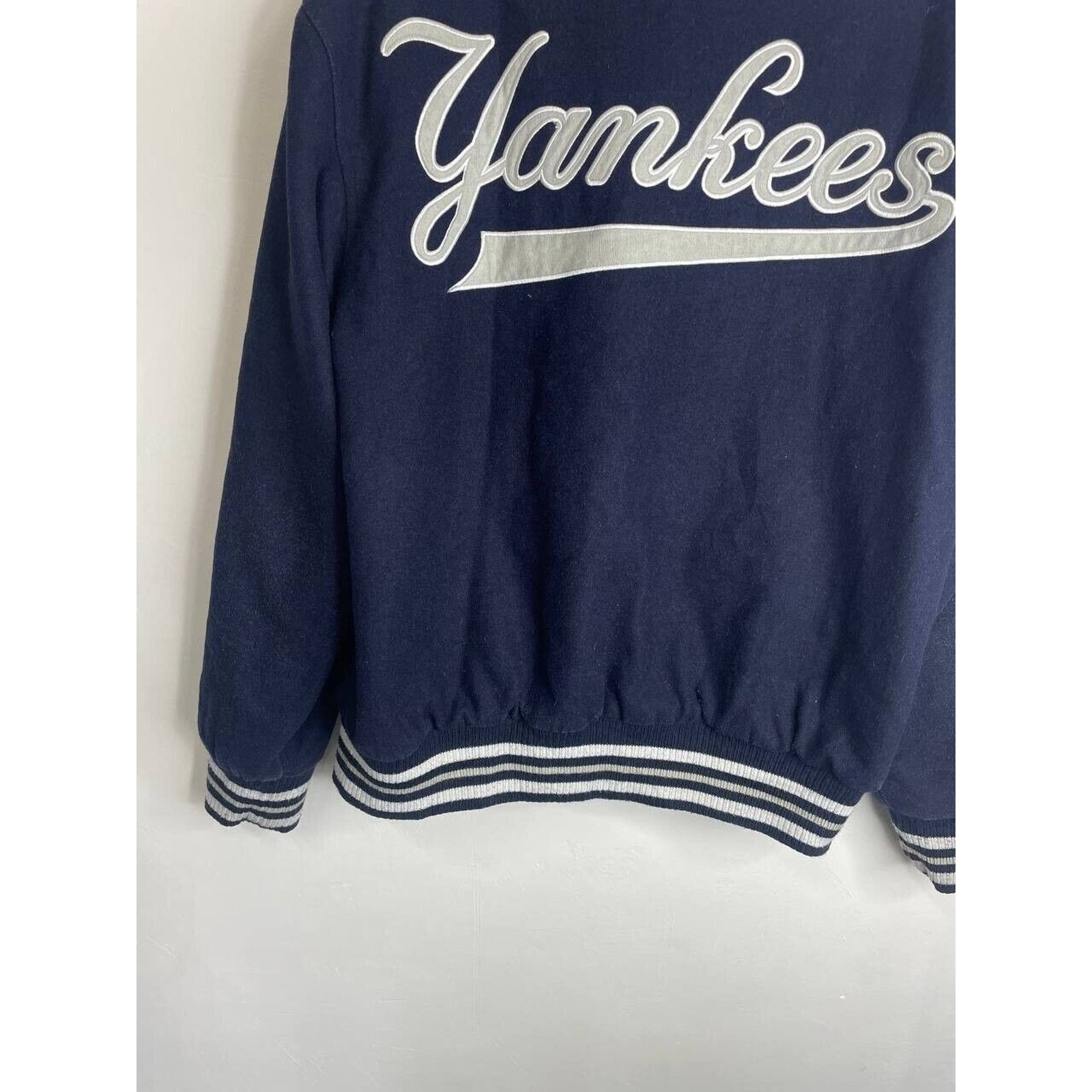 MLB × New York Yankees × Vintage Vintage New York Yankees MLB Navy Blue Varsity Jacket XL Size US XL / EU 56 / 4 - 10 Thumbnail
