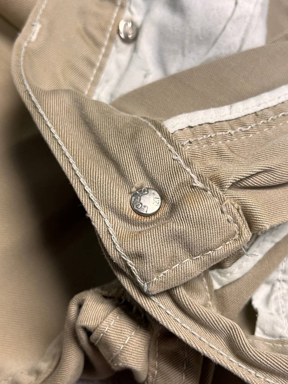 Versace × Vintage VINTAGE VERSACE MEDUSA BAGGY DISTRESSED AVANTGARDE PANTS Y2K Size US 38 / EU 54 - 11 Thumbnail