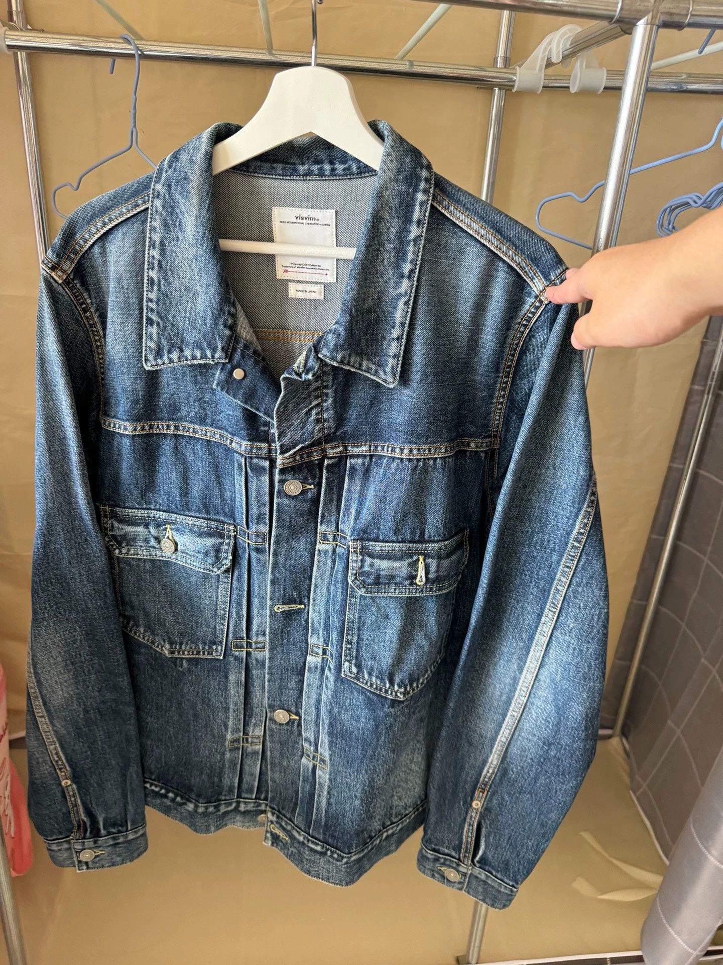 VISVIM COMMODORE COAT (SAVOIE WOOL)