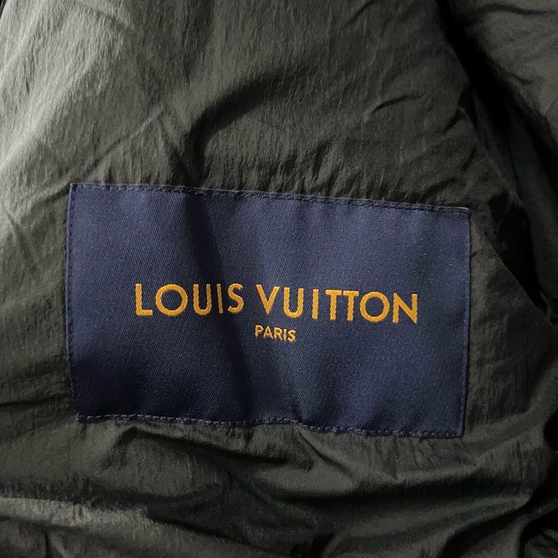 Louis Vuitton Louis Vuitton Black chain printed leather jacket 2501-Nexta Size US M / EU 48-50 / 2 - 3 Thumbnail