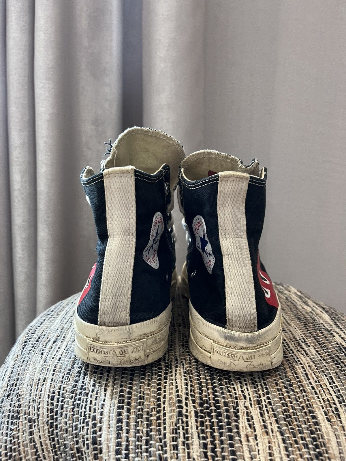 Comme des Garcons Converse Com de Garson high sneakers Converse Chuck Taylor Size US 7 / IT 37 - 3 Thumbnail