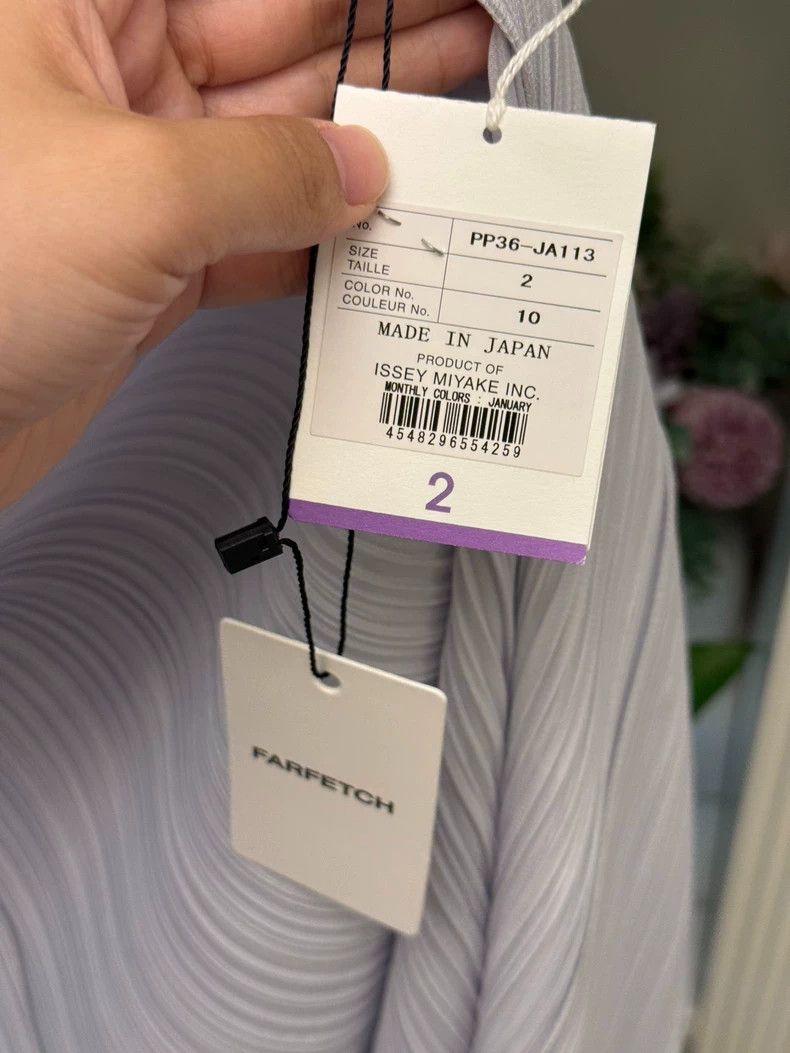 Issey Miyake Issey Miyake size:2 Grey pleated cardigan Size XS / US 0-2 / IT 36-38 - 5 Thumbnail
