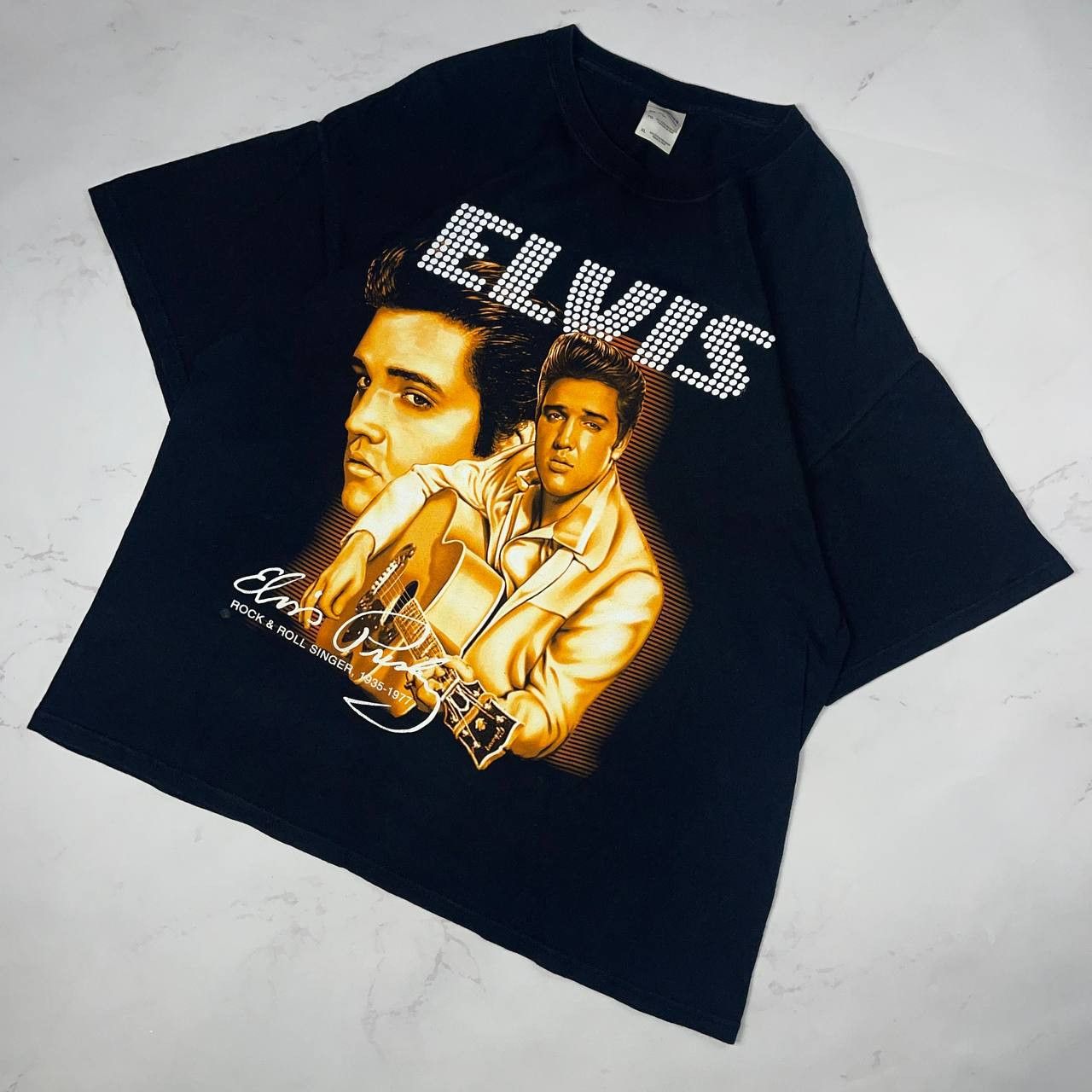 Vintage Vintage Rock Tee Elvis Presley vintage t-shirt size XL Size US XL / EU 56 / 4 - 1 Thumbnail