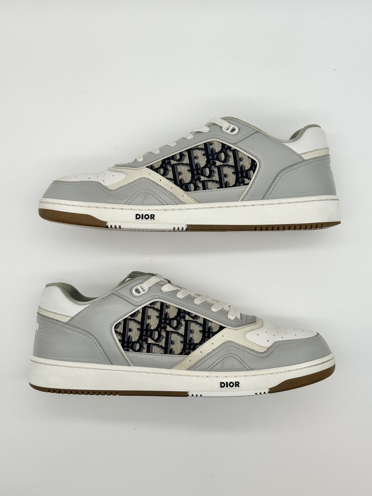 Dior Size 12 - Dior B27 Low Dior Oblique Galaxy - Grey Gum Size US 12 / EU 45 - 2 Thumbnail