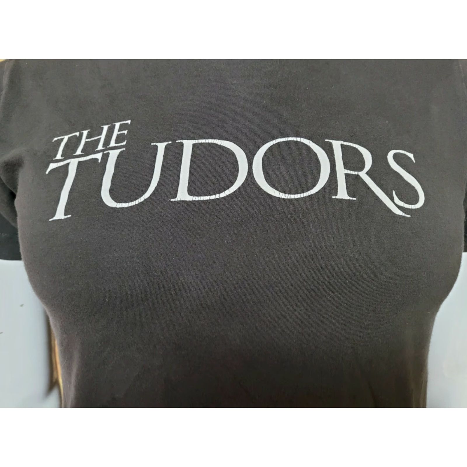 Anvil VINTAGE The Tudors TV Show Official Showtime Promo Logo T Shirt Small 16th Century UK Mens Black Short Sleeve Graphic Tee 100% Cotton Anvil X Size US S / EU 44-46 / 1 - 2 Thumbnail