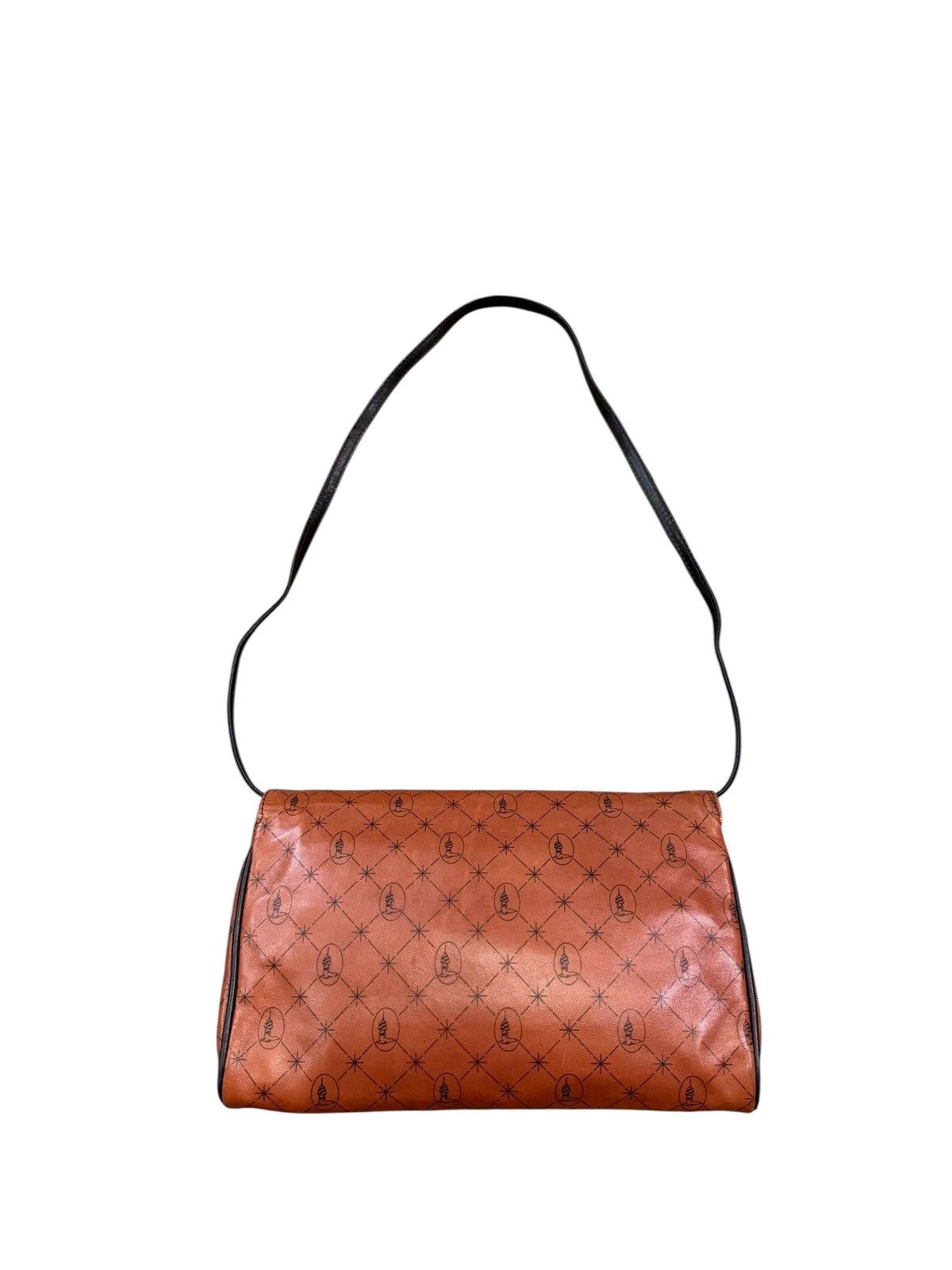 Trussardi RARE VINTAGE TRUSSARDI MONOGRAM SHOULDER BAG Size ONE SIZE - 5 Thumbnail