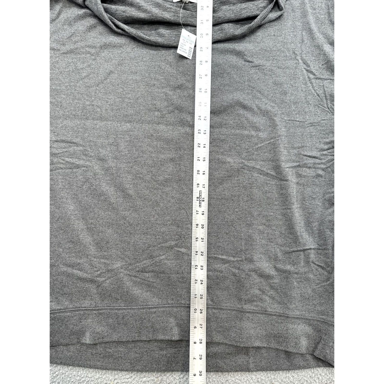 Vintage Maurices Women’s Gray Sweatshirt Top 2XL Pullover Crew Neck Cotton Blend Activewear Sweatshirt Mens Womens Girls Size XXL / US 16-18 / IT 52-54 - 5 Thumbnail