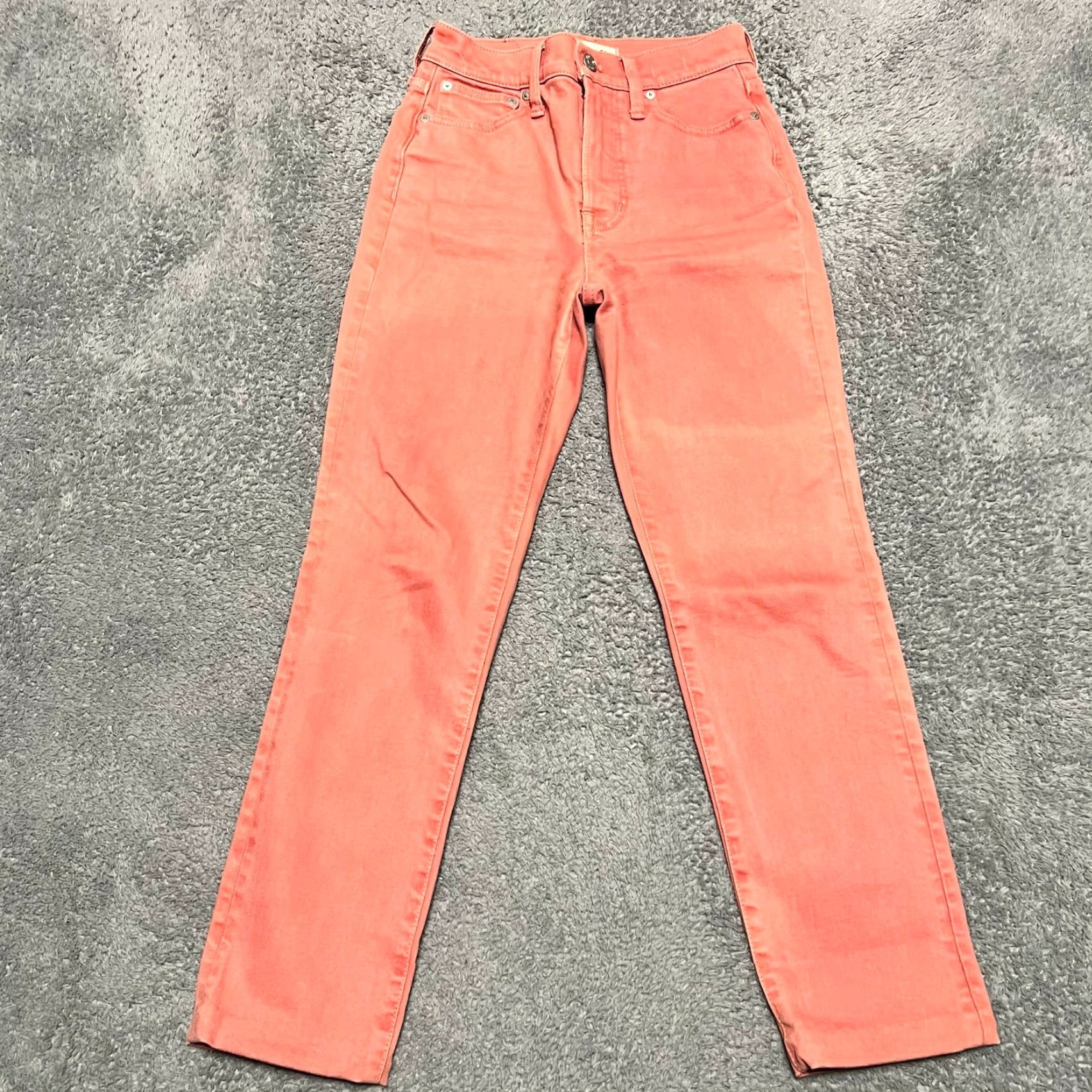 Madewell Madewell Jeans Womens 23 Cropped Denim Pants Vintage High Rise 26x26 Pink Womens Size 40" / US 18 - 2 Thumbnail
