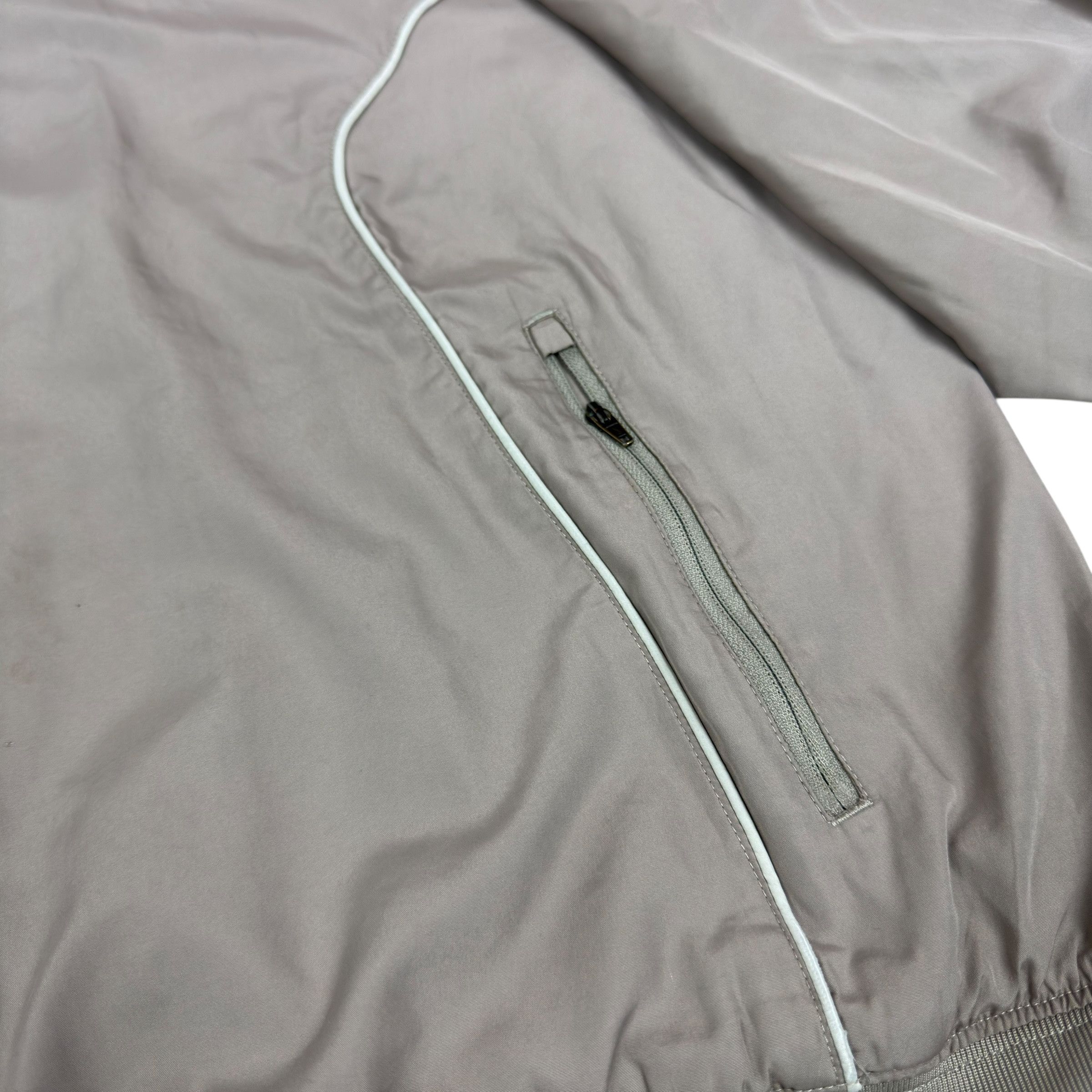 Nike × Vintage Nike Cortez Women Brown Solo Swoosh Full Zip Track Jacket XL Size XL / US 12-14 / IT 48-50 - 7 Thumbnail