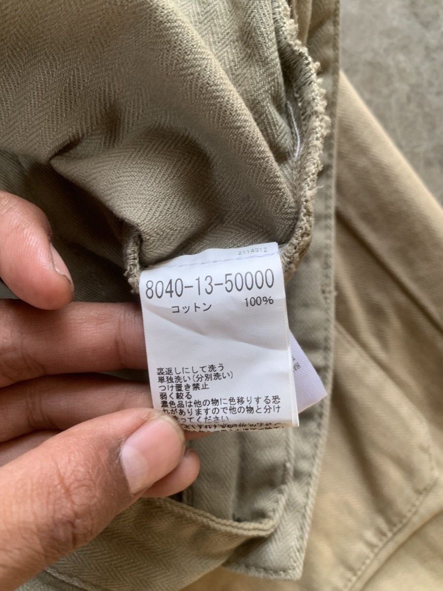 Nigel Cabourn LYBRO by Nigel Cabourn herringbone military design pants Size US 36 / EU 52 - 15 Thumbnail