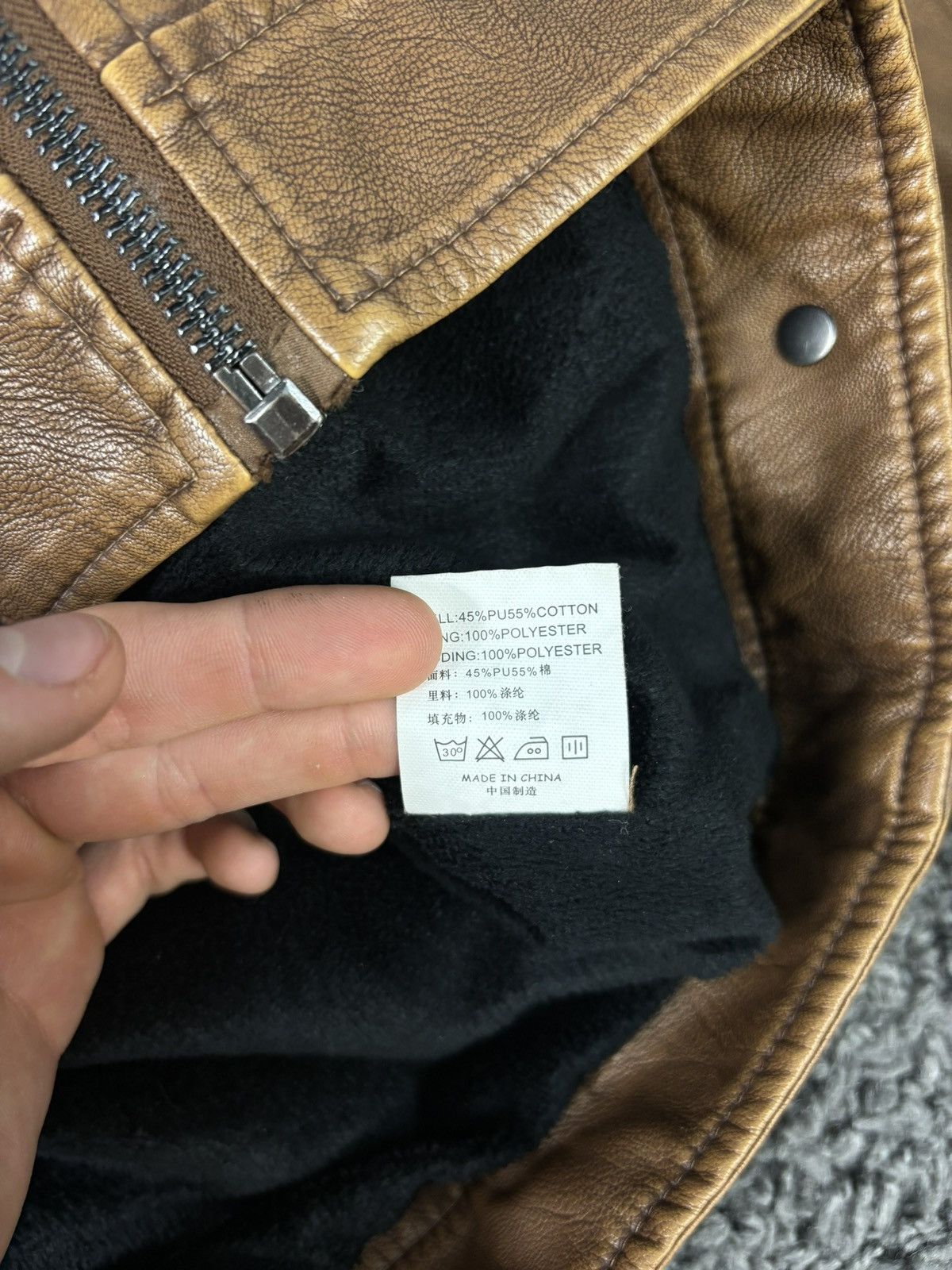 Vintage Vintage Y2K Leather Jacket 2000s Avant Garde Size US L / EU 52-54 / 3 - 10 Thumbnail