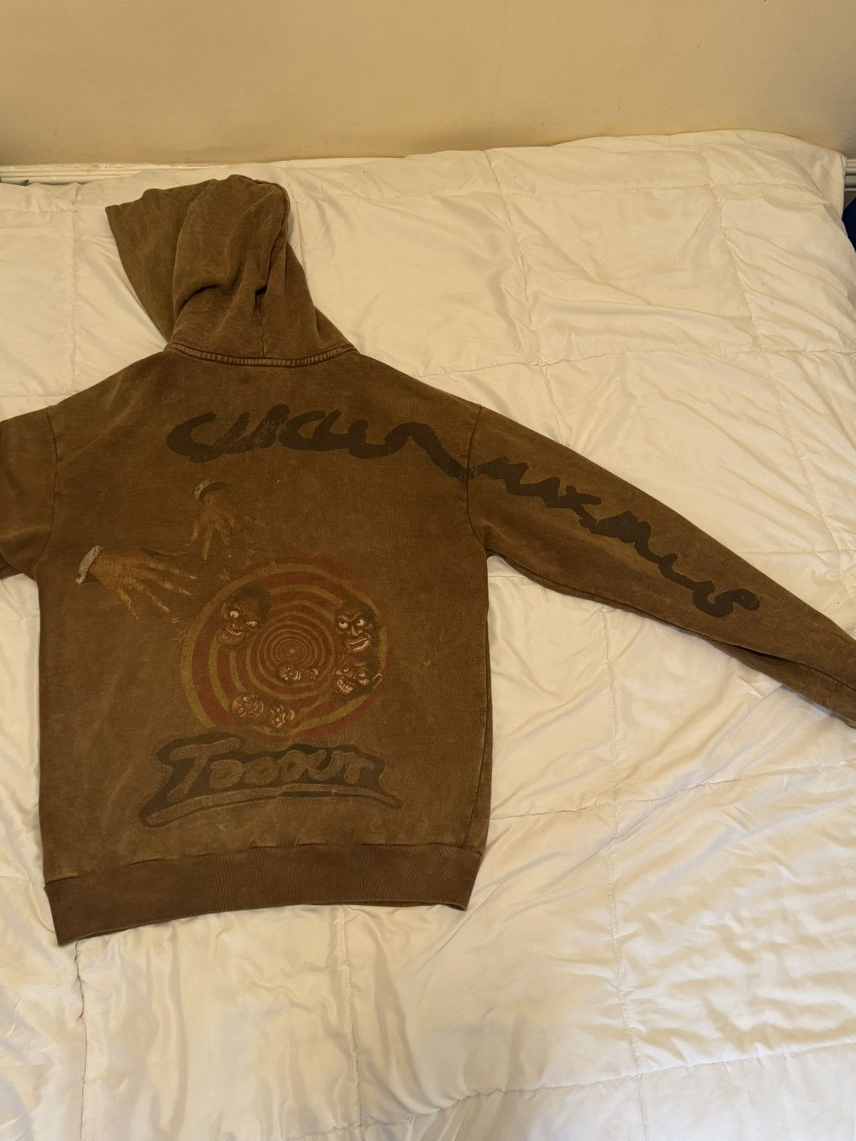 Travis Scott TRAVIS SCOTT UTOPIA TOUR BROWN HOODIE Size US M / EU 48-50 / 2 - 2 Thumbnail