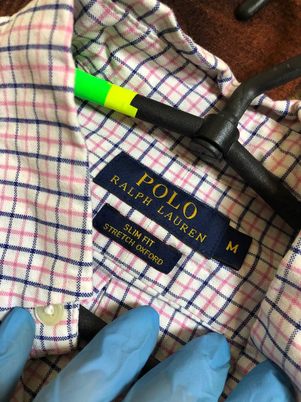 Polo Ralph Lauren Polo Ralph Lauren Slim Fit Shirt checkered Men's Size US M / EU 48-50 / 2 - 2 Thumbnail