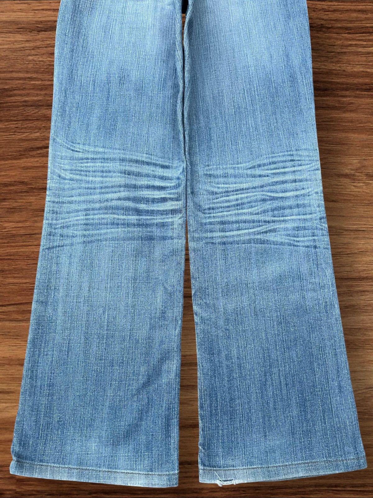 Japanese Brand Vintage Japanese Brand Snake Design Pocket Wide Flare Jeans Size 28" / US 6 / IT 42 - 8 Thumbnail