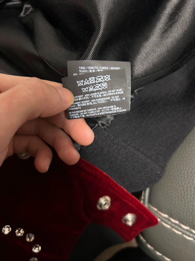 Saint Laurent Paris saint Laurent paris2016 FW Wine Red Velvet Note Jacket 250 Size US M / EU 48-50 / 2 - 6 Thumbnail