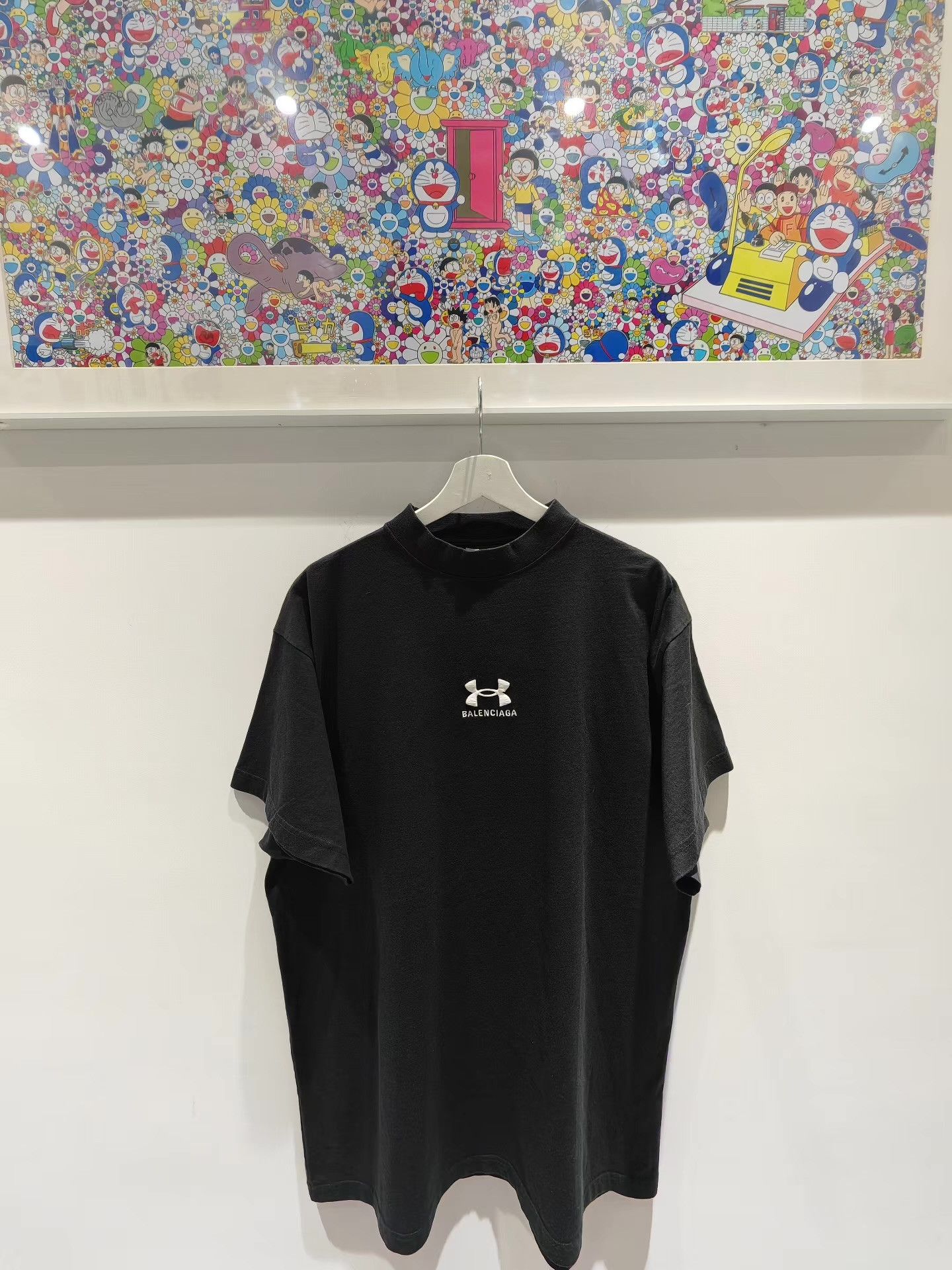 Balenciaga Balenciaga x Under Armour 25SS Short Sleeve Tee Q15 Size US S / EU 44-46 / 1 - 1 Thumbnail
