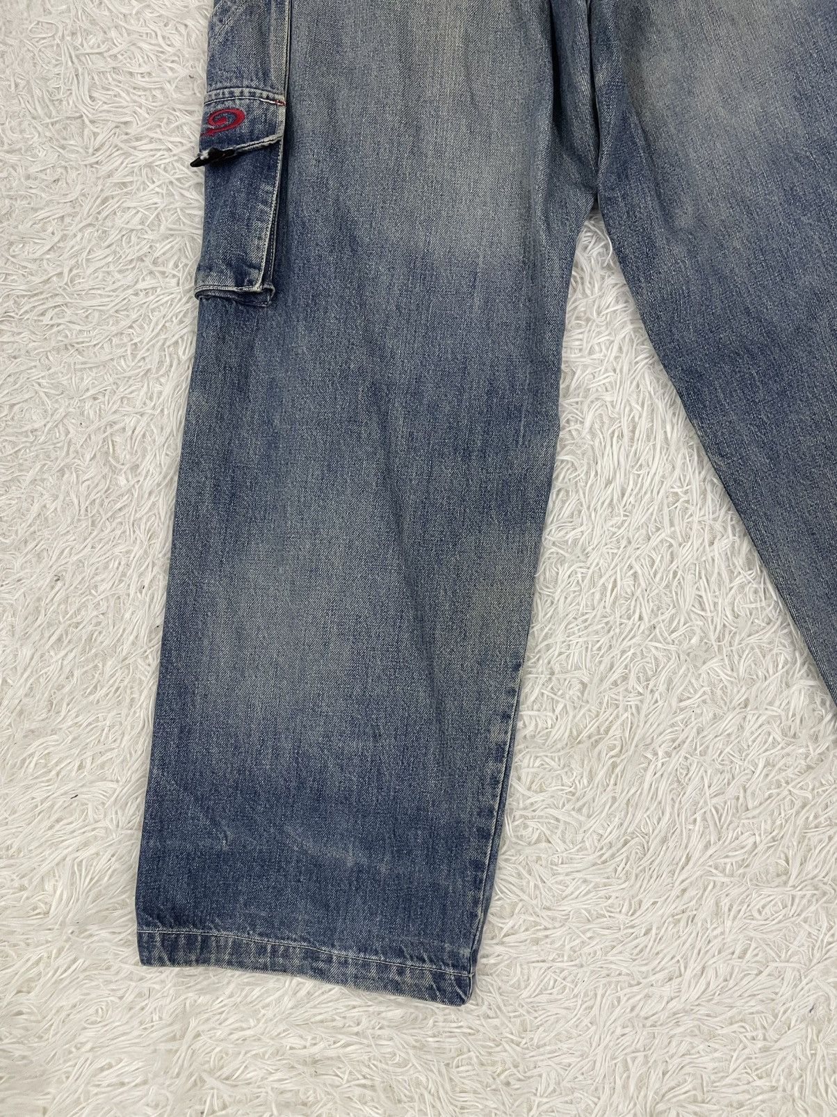 Japanese Brand Piko Hawaiian Carpenter Cargo Jeans Pant Size US 32 / EU 48 - 8 Thumbnail