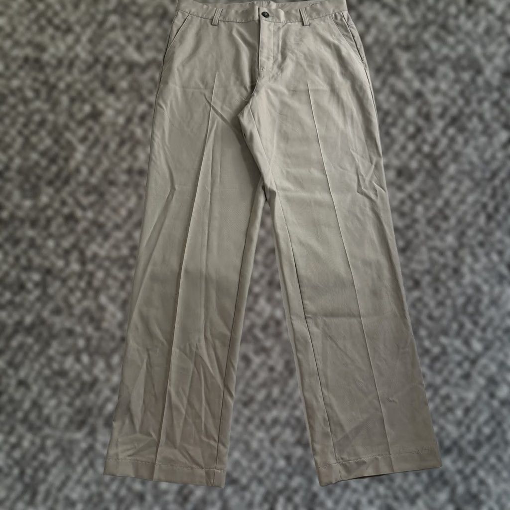 Adidas Adidas Golf Pants Chino Mens 32x32 Khaki Casual Preppy Active Straight Leg Slim/Regular Fit Pants Mens Boys? Size US 32 / EU 48 - 1 Thumbnail