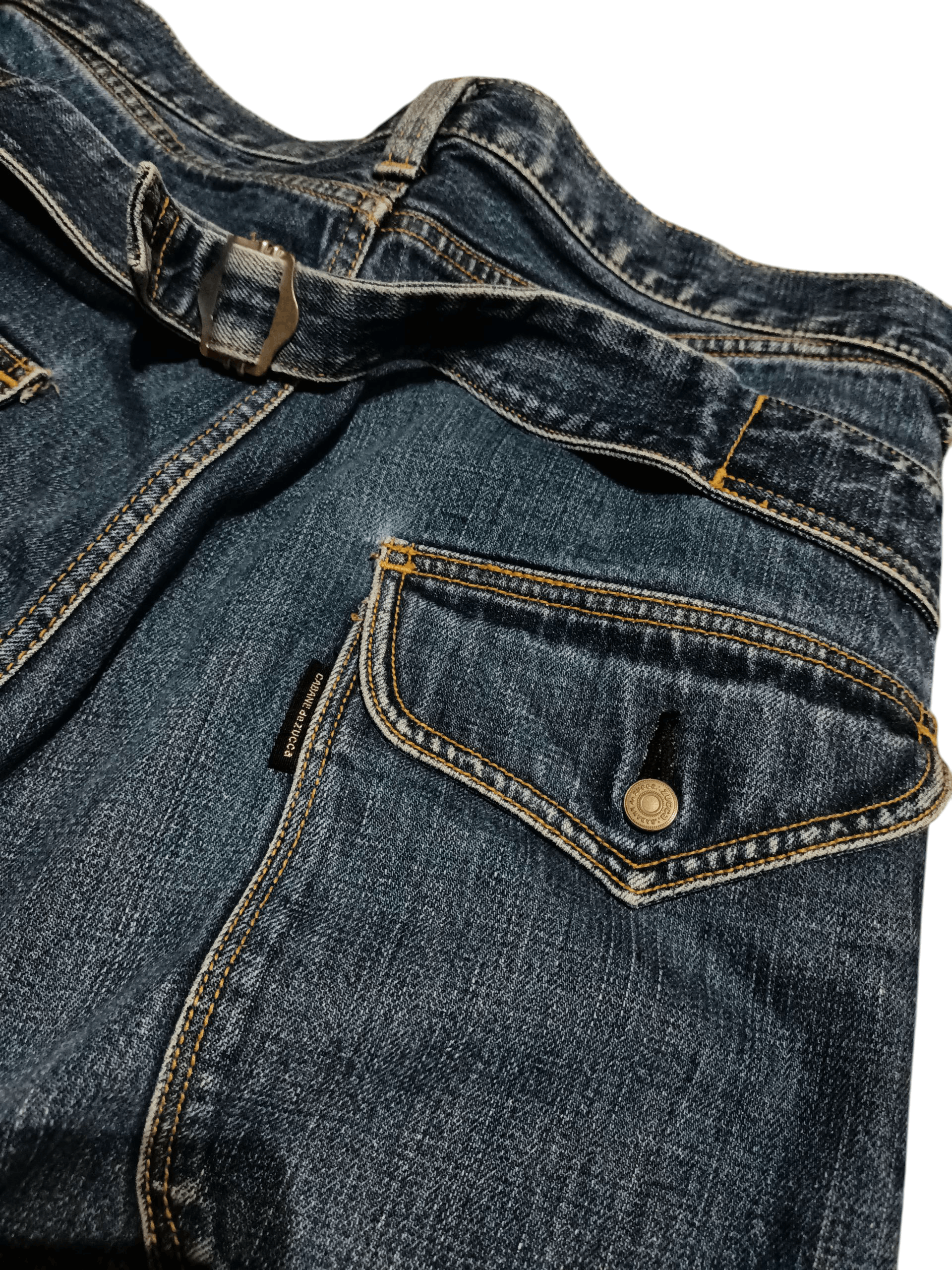 CABANE de ZUCCa CABANE DE ZUCCA x JAPAN DESIGNER x SELVAGE DENIM Size US 30 / EU 46 - 4 Thumbnail