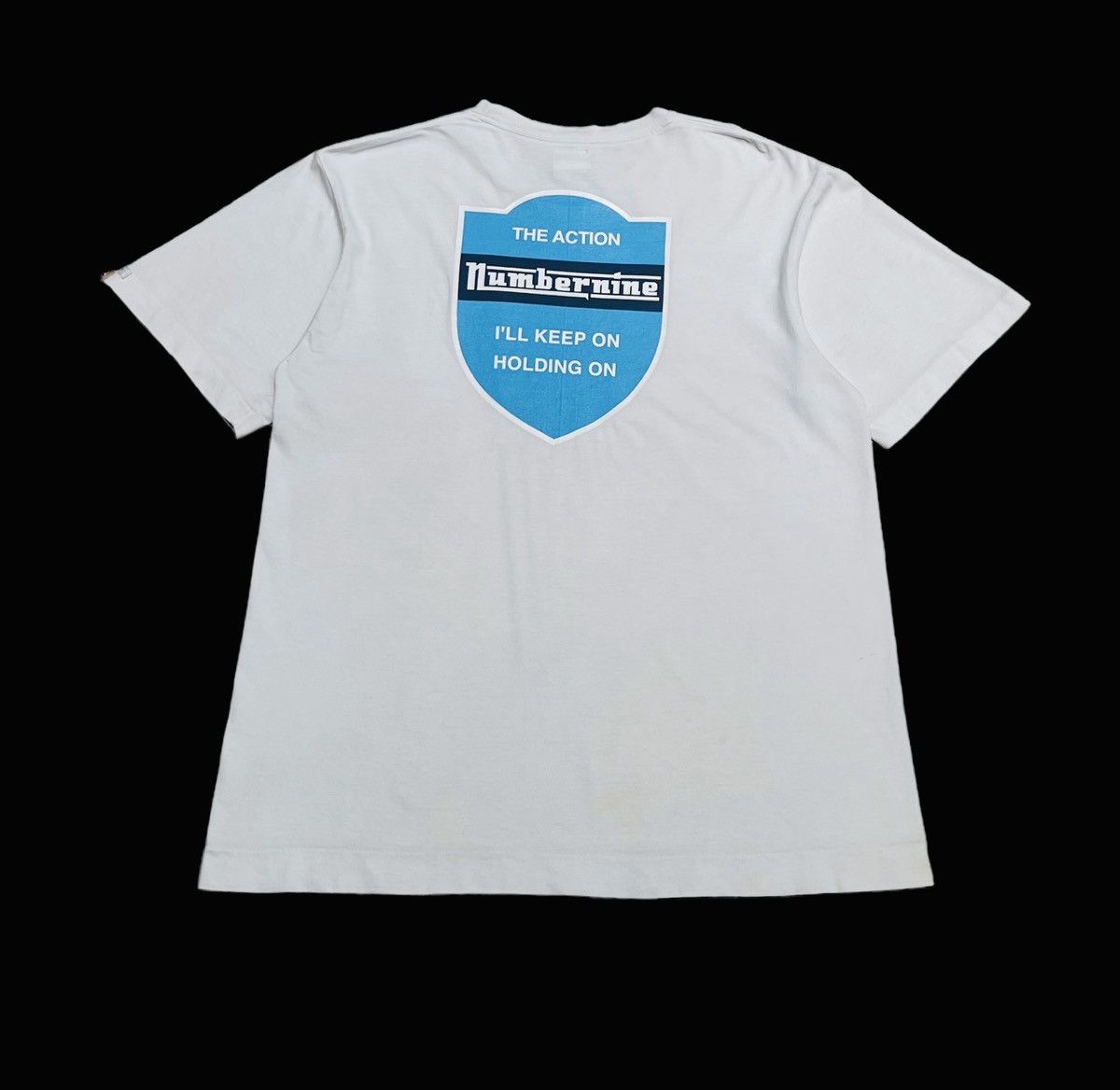 Number (N)ine Rare Vintage Number (Nine) Lambretta Baggy T-shirt 2000s Size US L / EU 52-54 / 3 - 2 Thumbnail