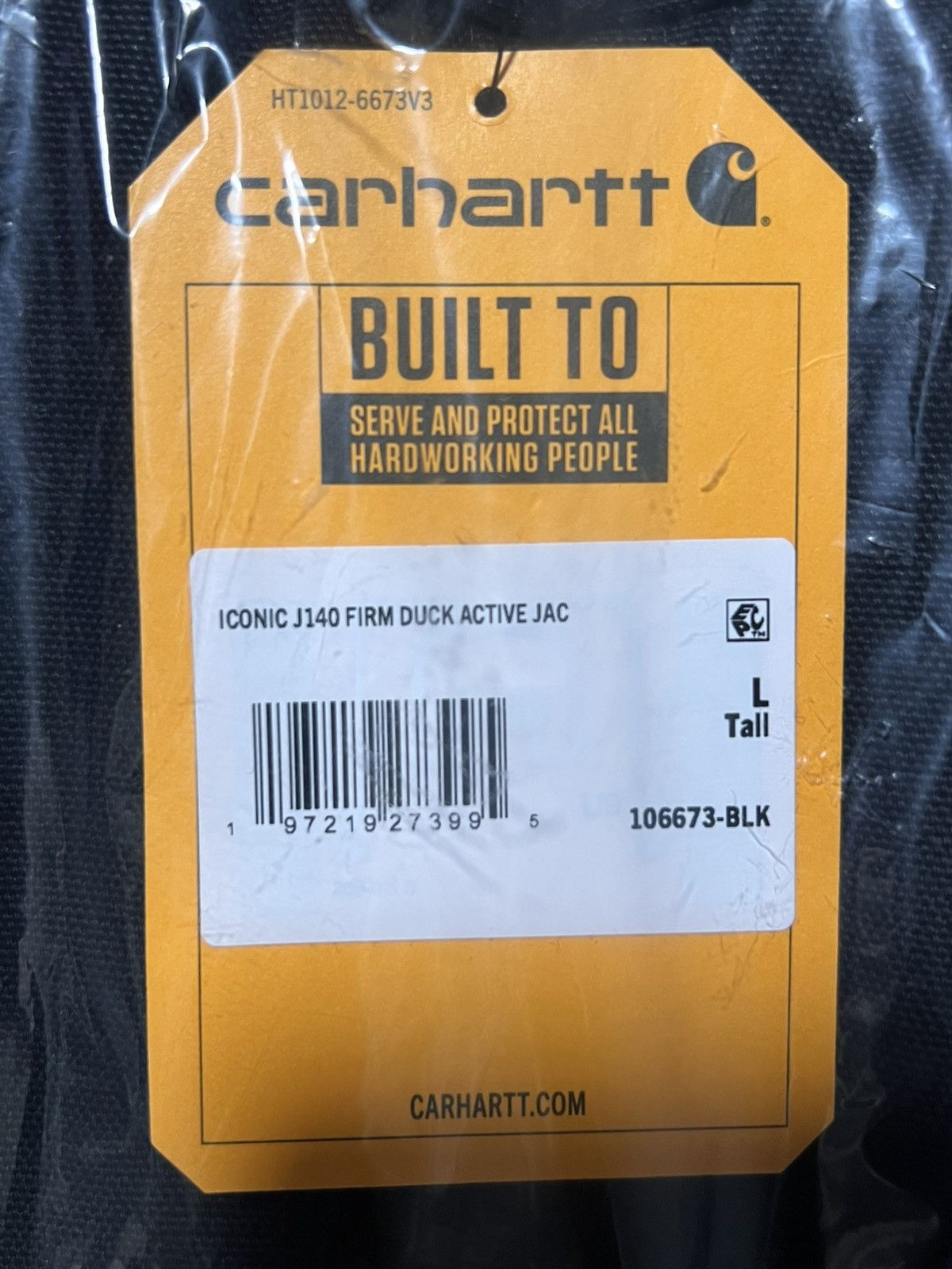 Carhartt NWT Tall Large Carhartt Iconic J140 Firm Duck Active Jac Size US L / EU 52-54 / 3 - 9 Thumbnail