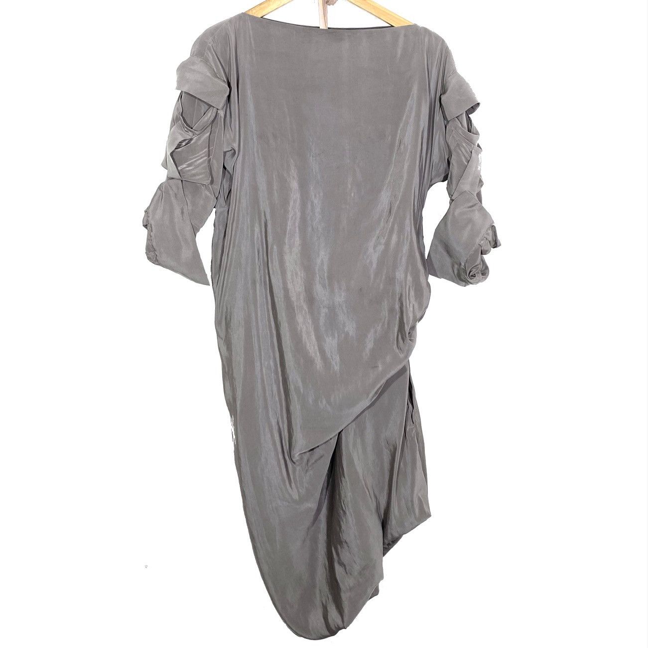 Haider Ackermann Robe Créateur Drapée Asymétrique Haider Ackermann Size M / US 6-8 / IT 42-44 - 2 Thumbnail