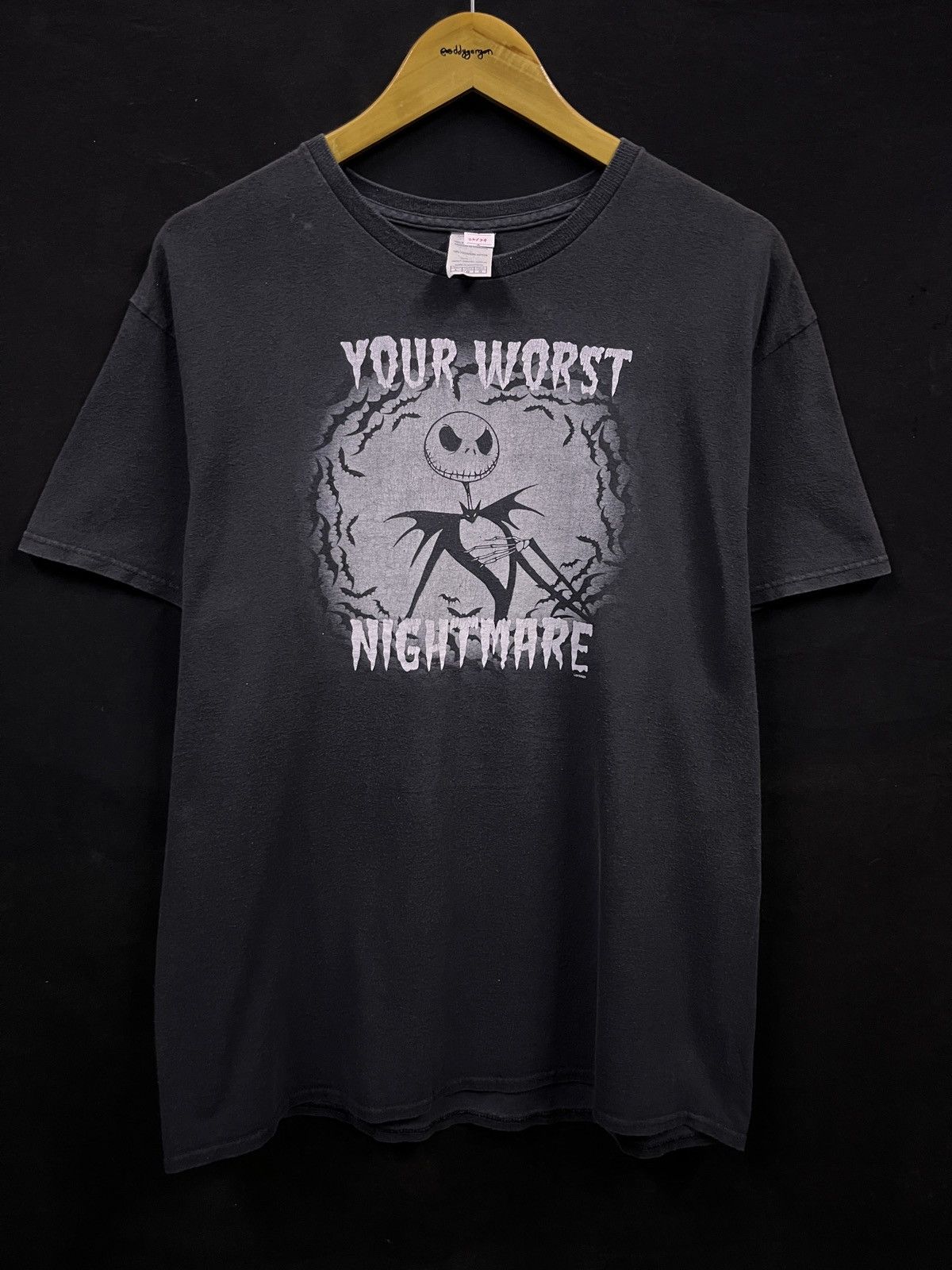 Vintage VINTAGE NIGHTMARE BEFORE CHRISTMAS TSHIRT Size US L / EU 52-54 / 3 - 1 Thumbnail